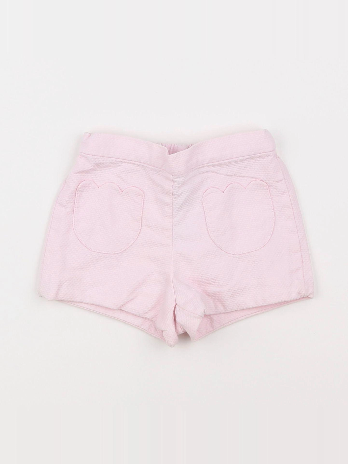 Jacadi - short rose - 12 mois
