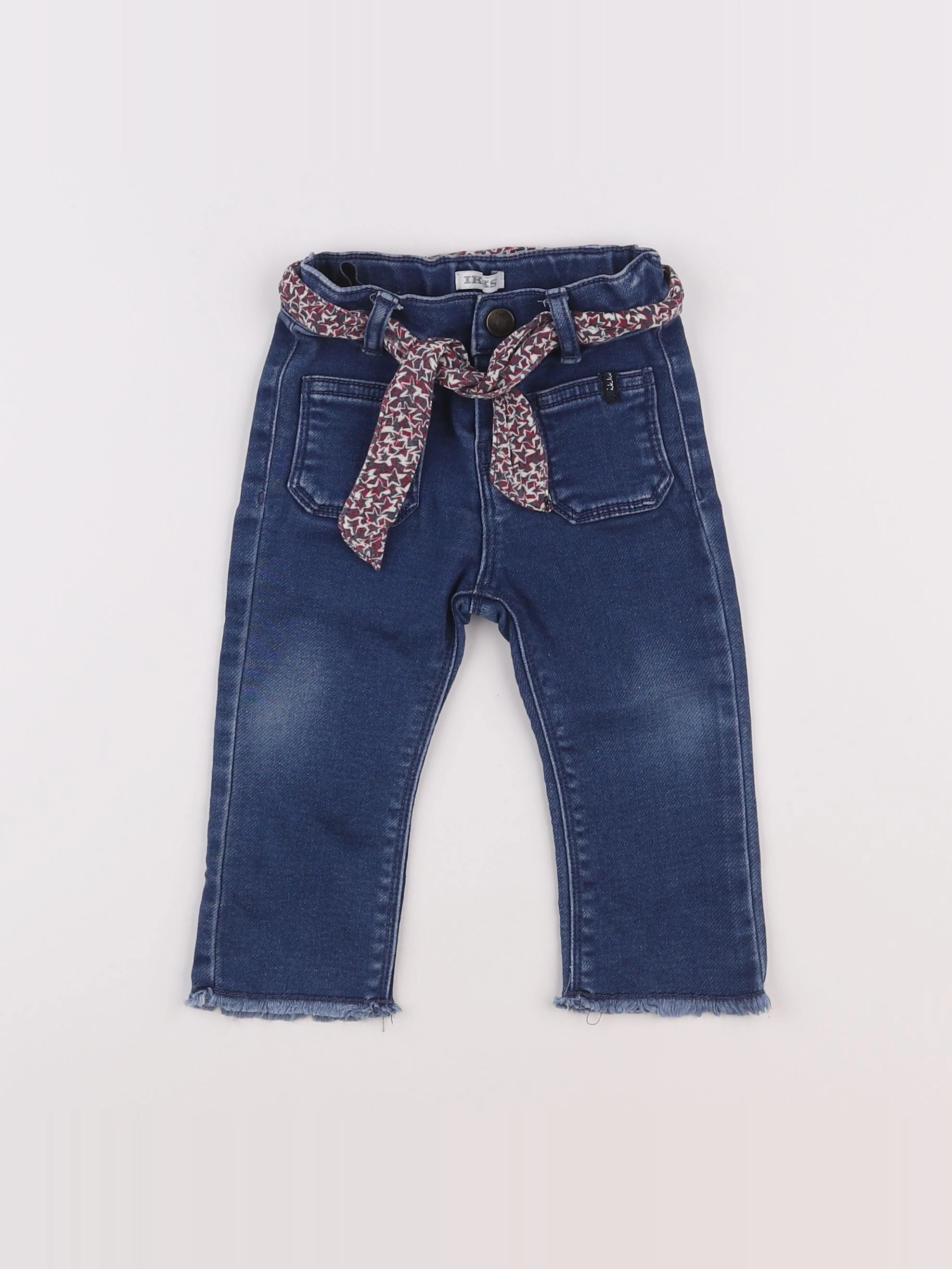 IKKS - jean bleu - 18 mois