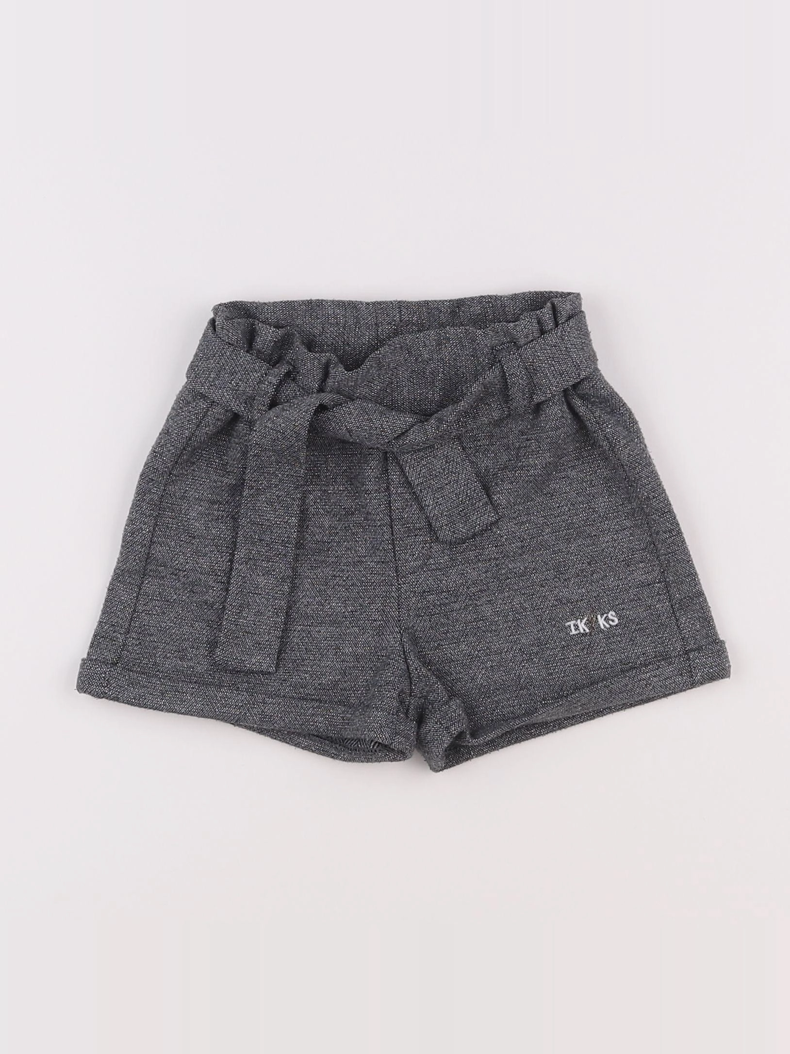 IKKS - short gris - 18 mois