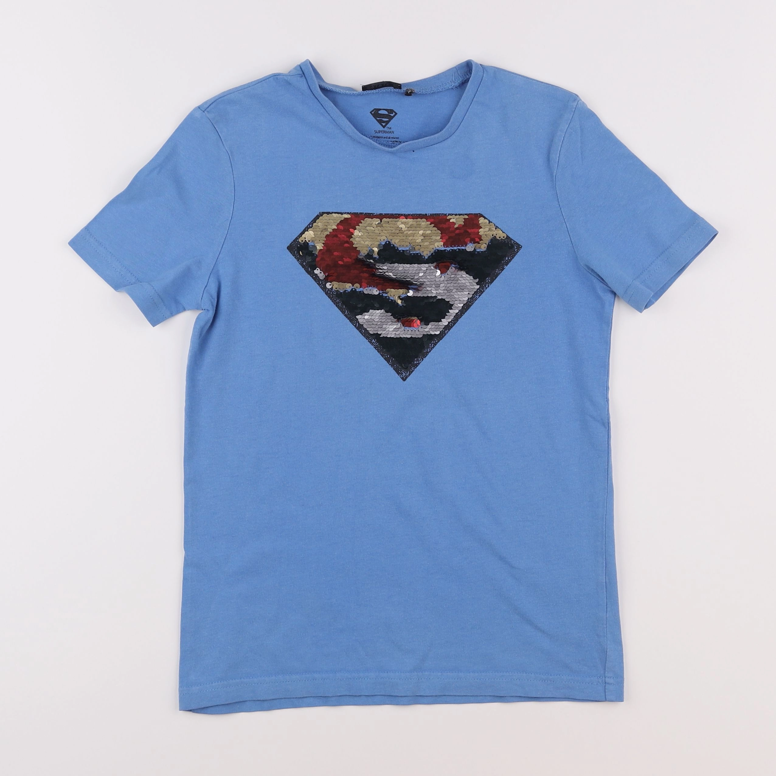 IKKS - tee-shirt bleu - 10 ans