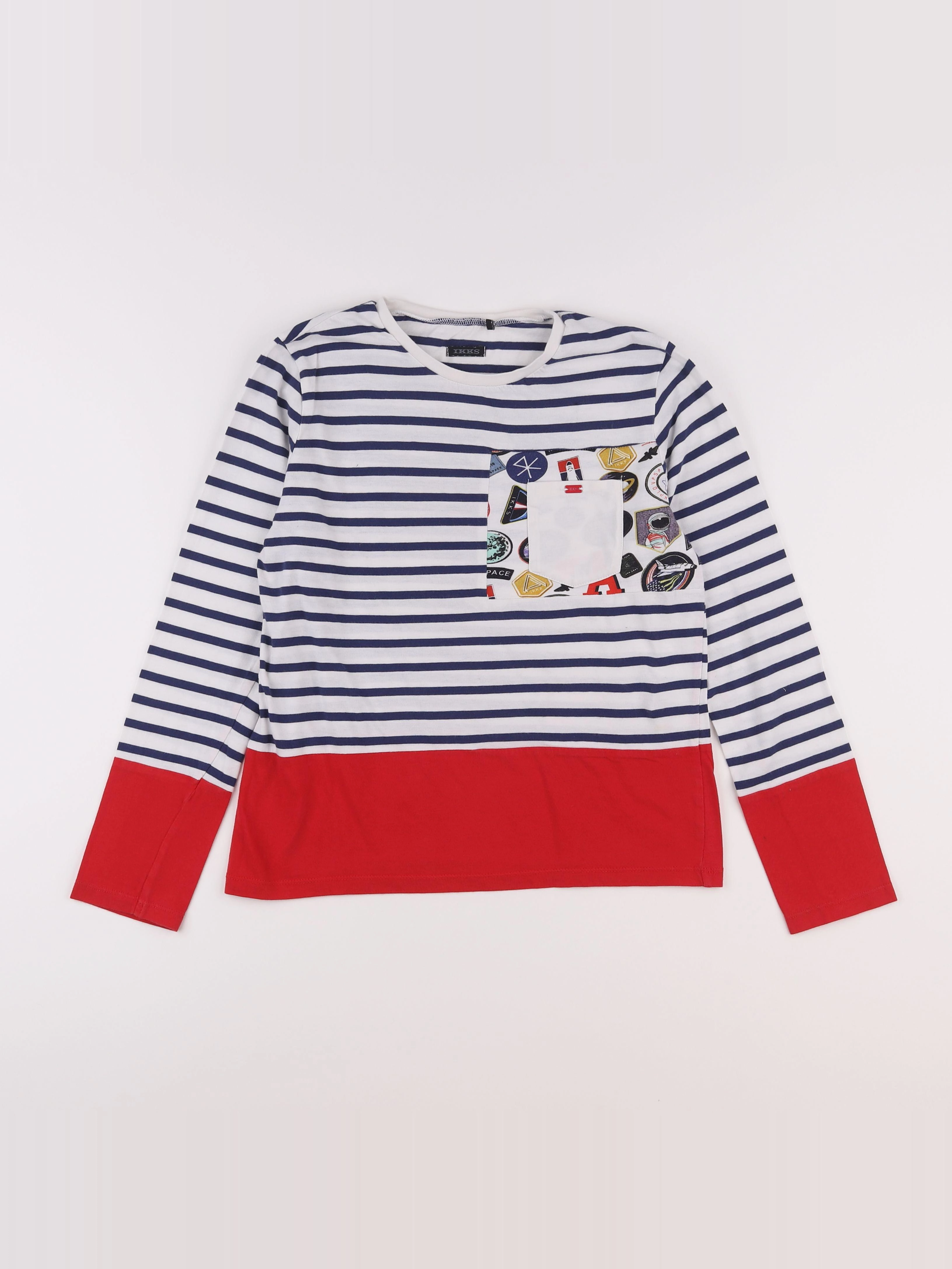 IKKS - tee-shirt bleu - 12 ans