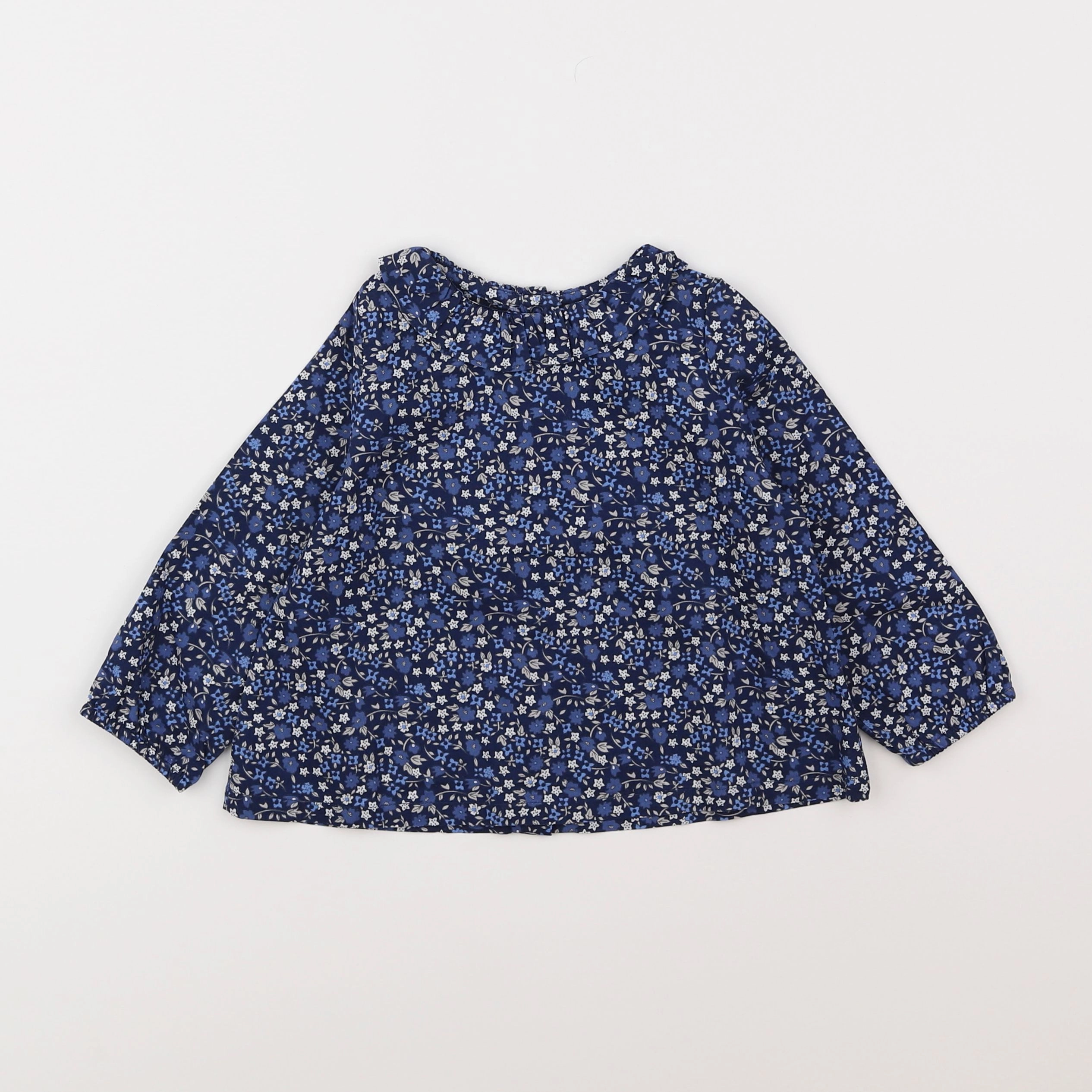 Eden & Victor - blouse bleu - 18 mois