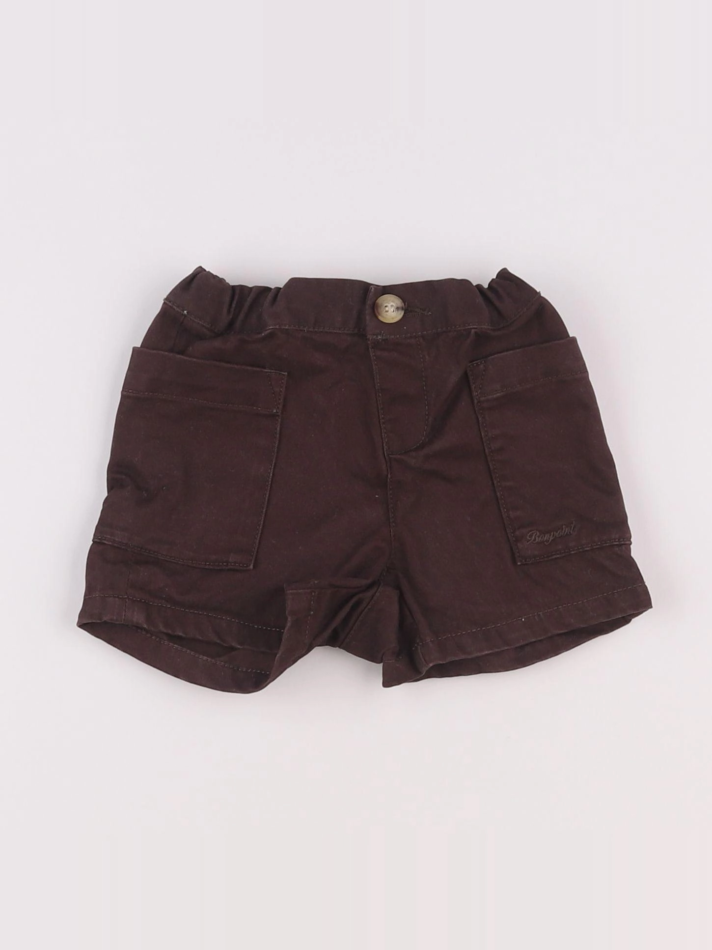 Bonpoint - short marron - 6 mois