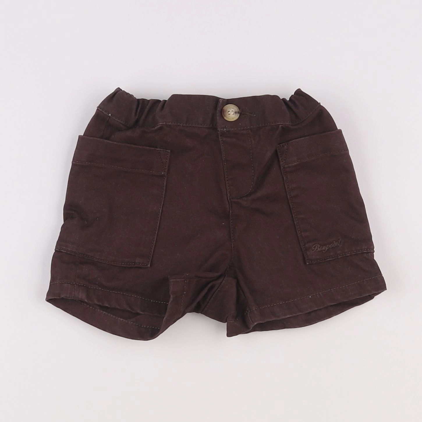 Bonpoint - short marron - 6 mois