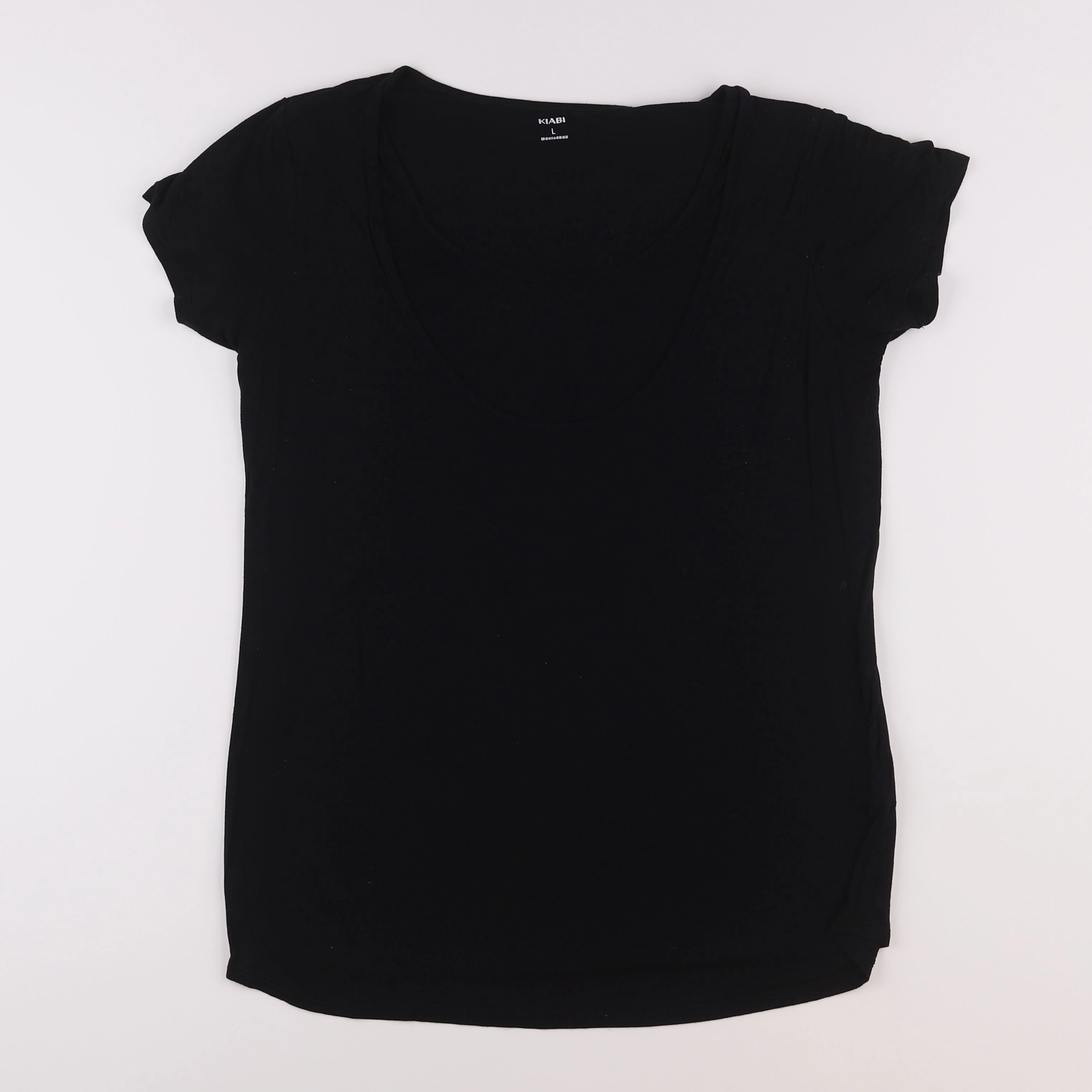 Kiabi - tee-shirt grossesse noir - 40