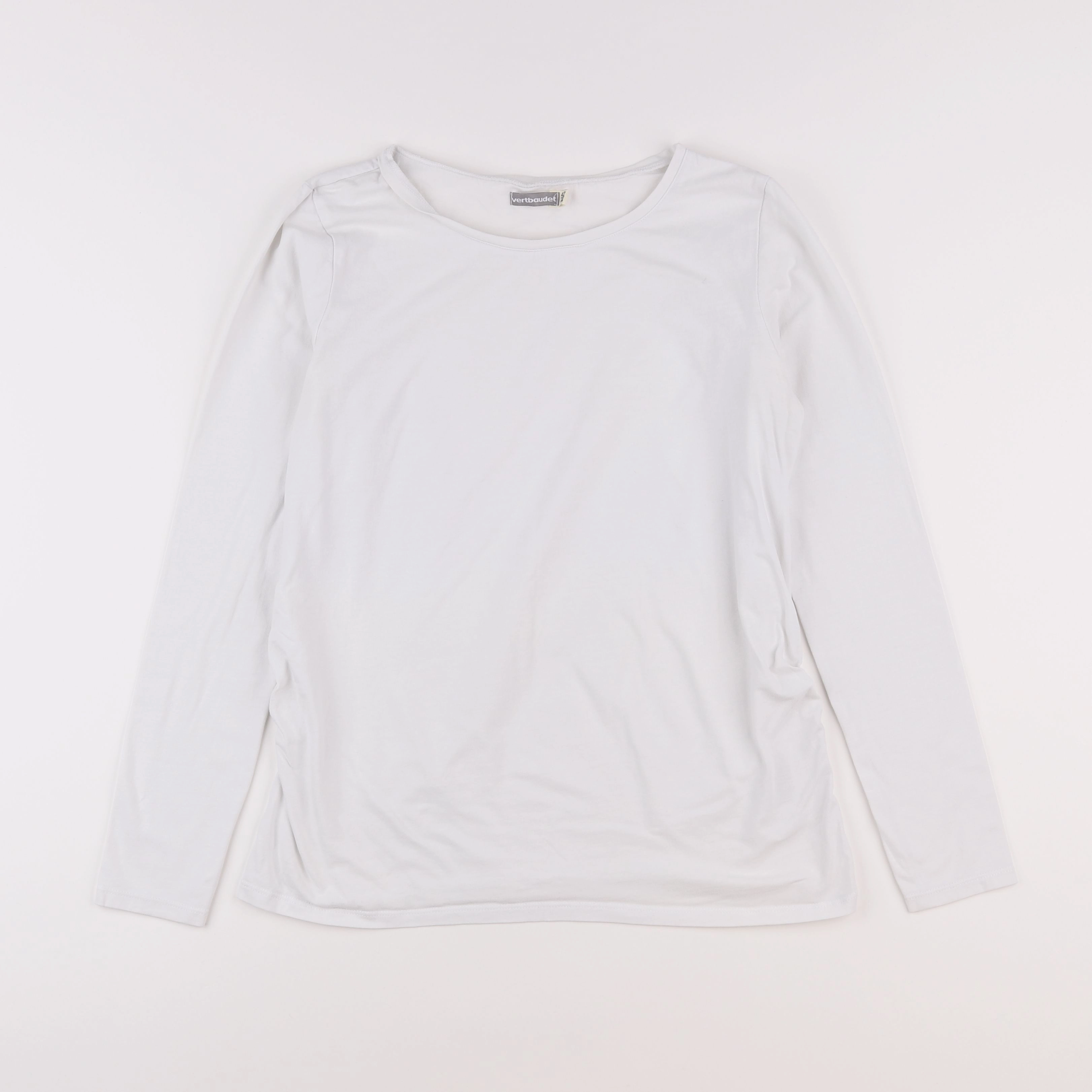 Vertbaudet - tee-shirt grossesse blanc - 42 à 44