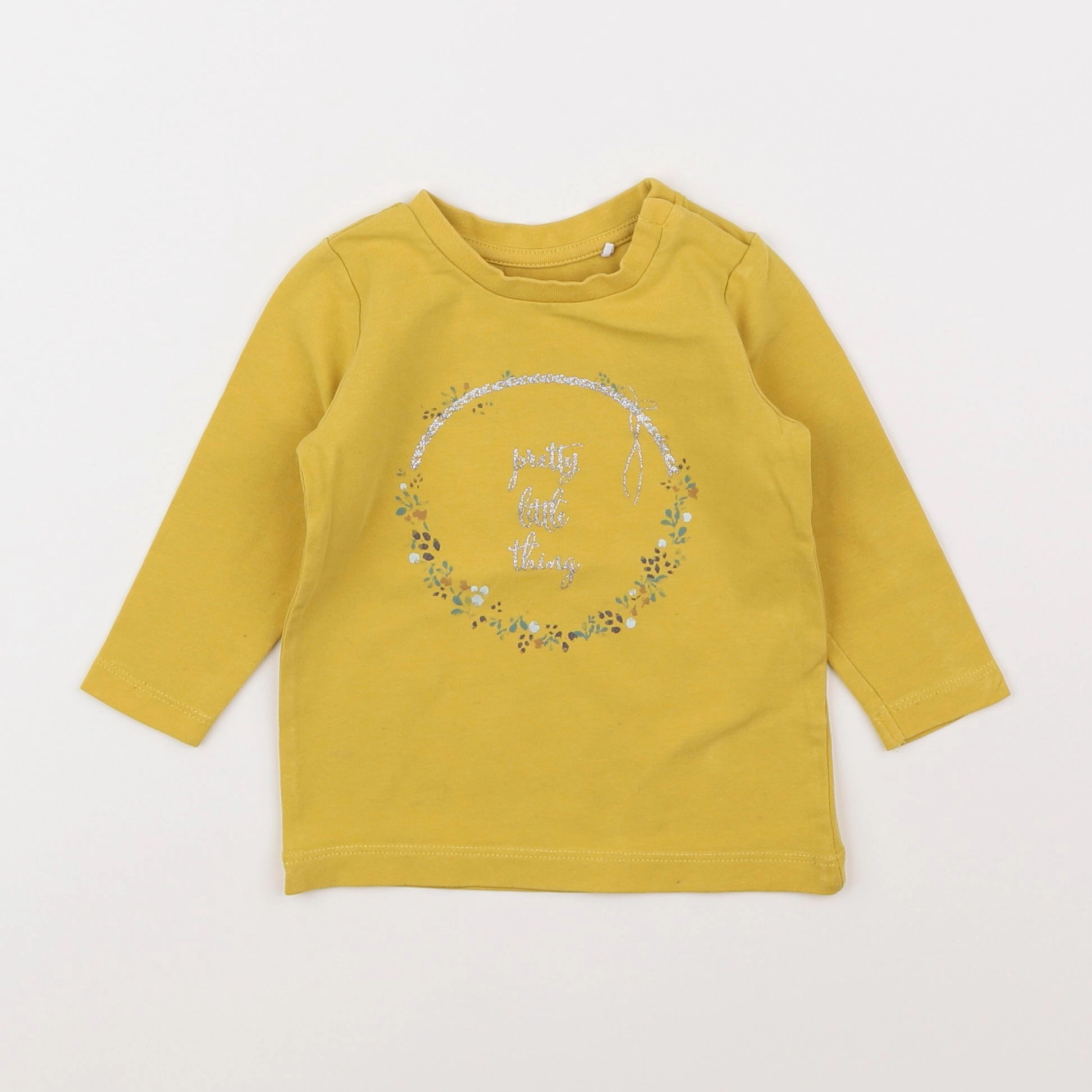 Name it - tee-shirt jaune - 3/6 mois