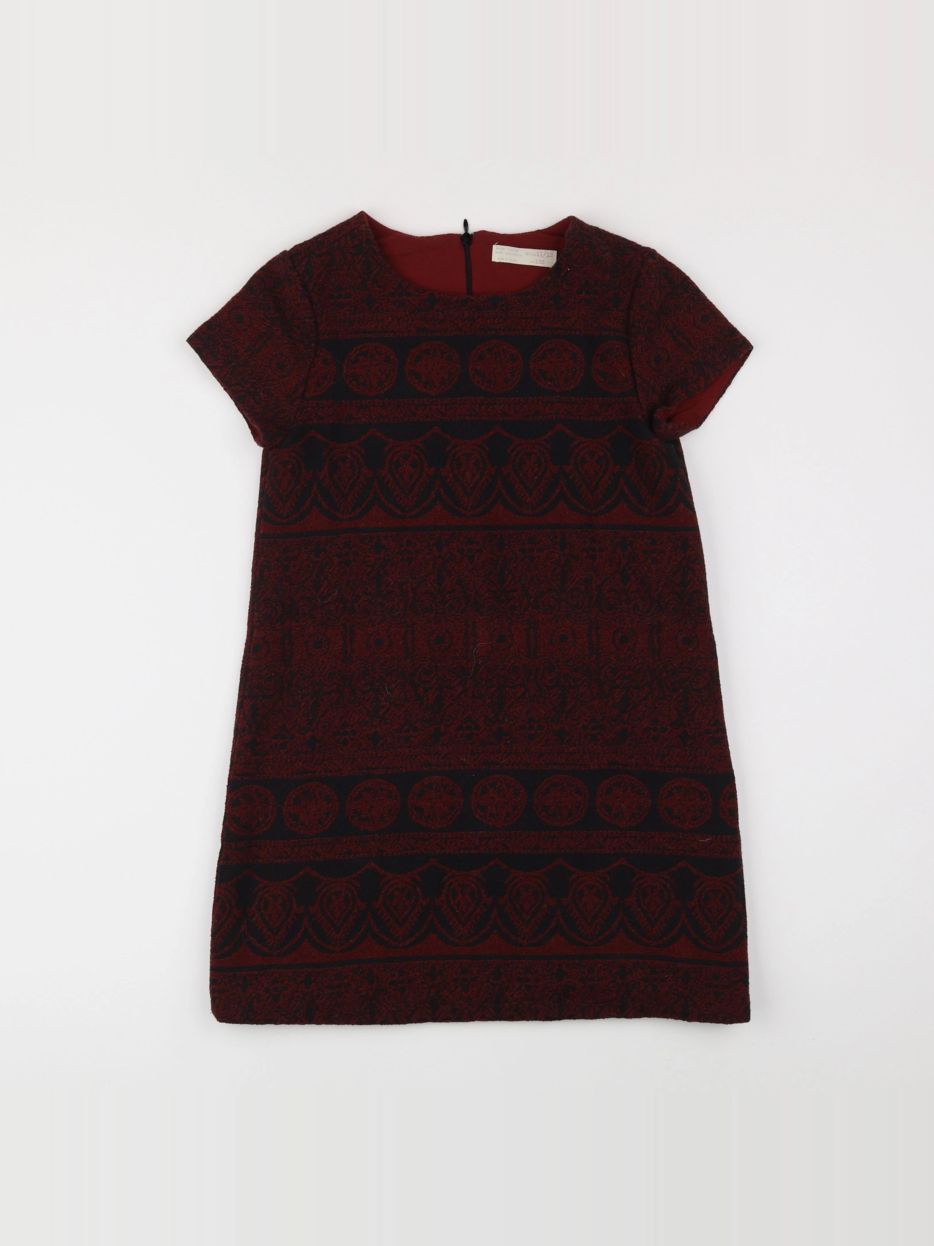 Zara - robe rouge - 11/12 ans