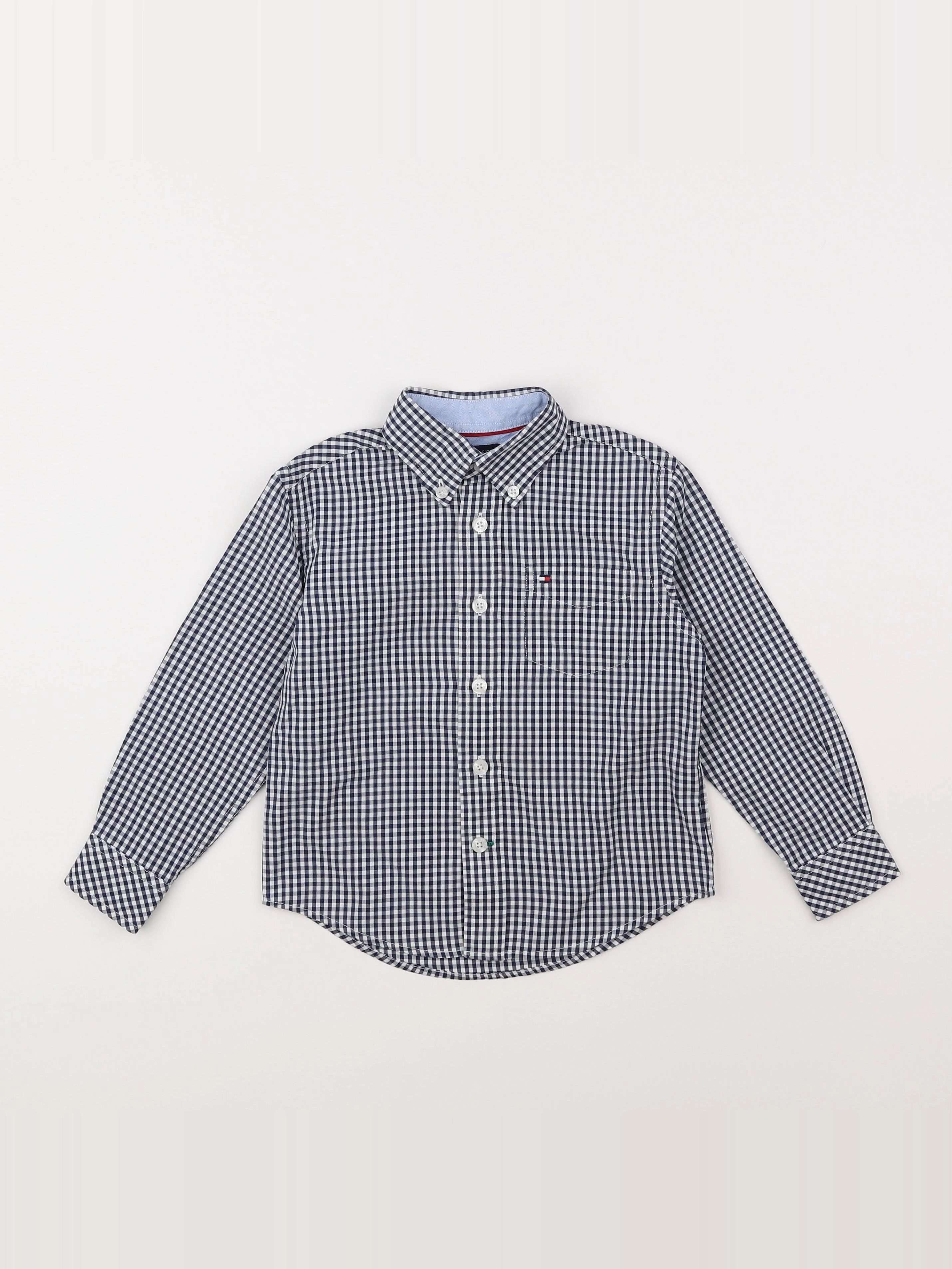 Tommy Hilfiger - chemise bleu - 3 ans