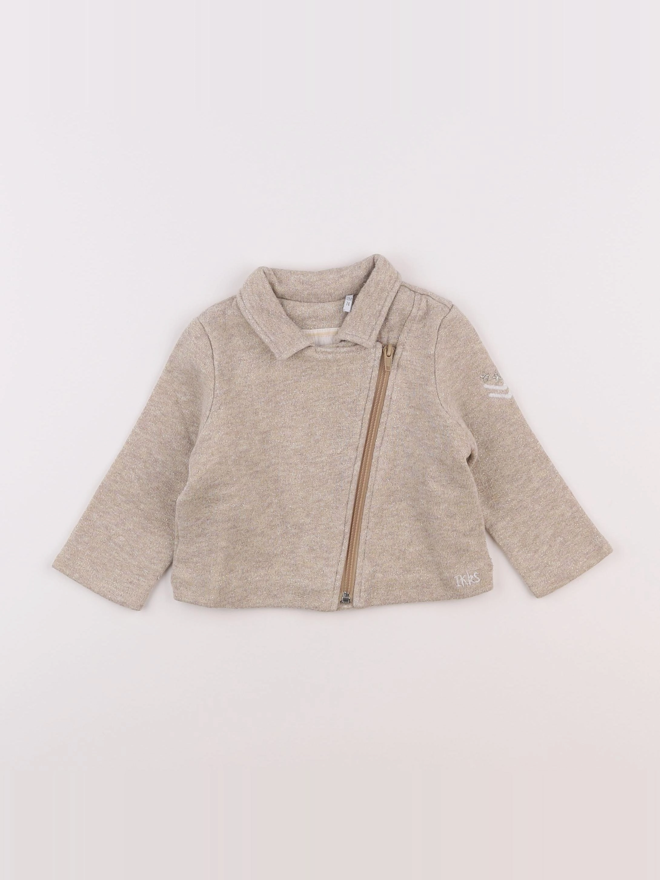 IKKS - veste beige - 12 mois