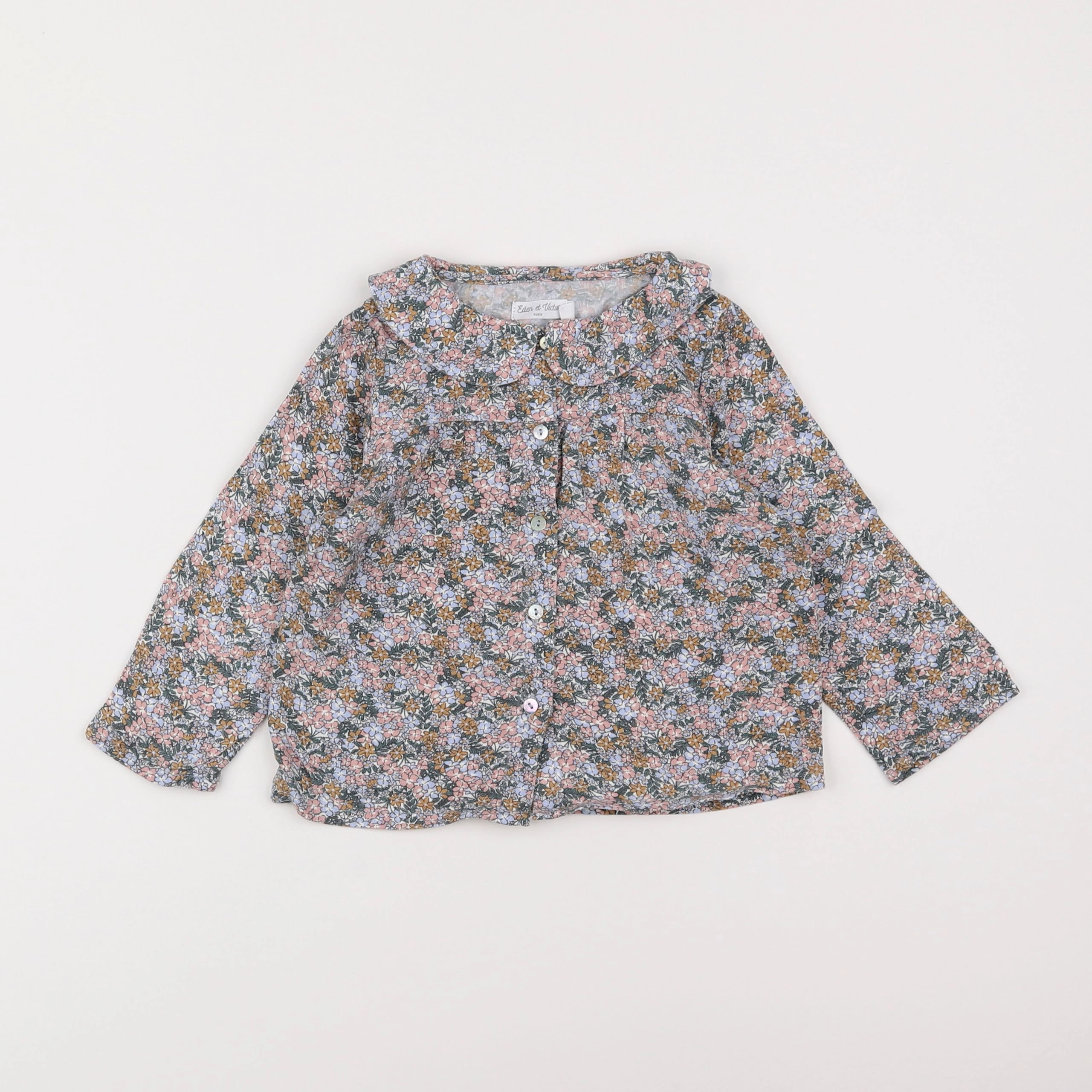 Eden & Victor - blouse multicolore - 2/3 ans