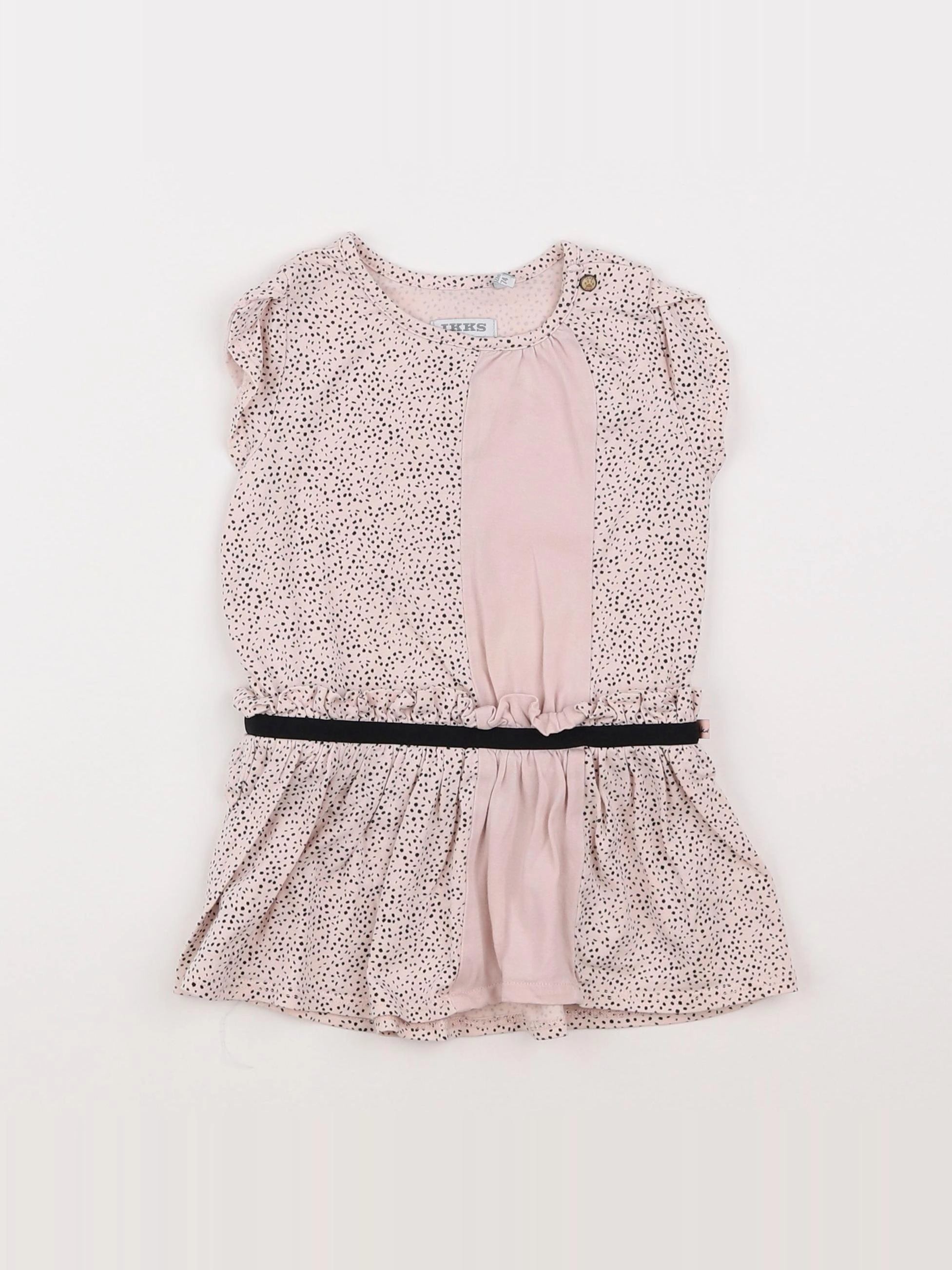 IKKS - robe rose - 12 mois