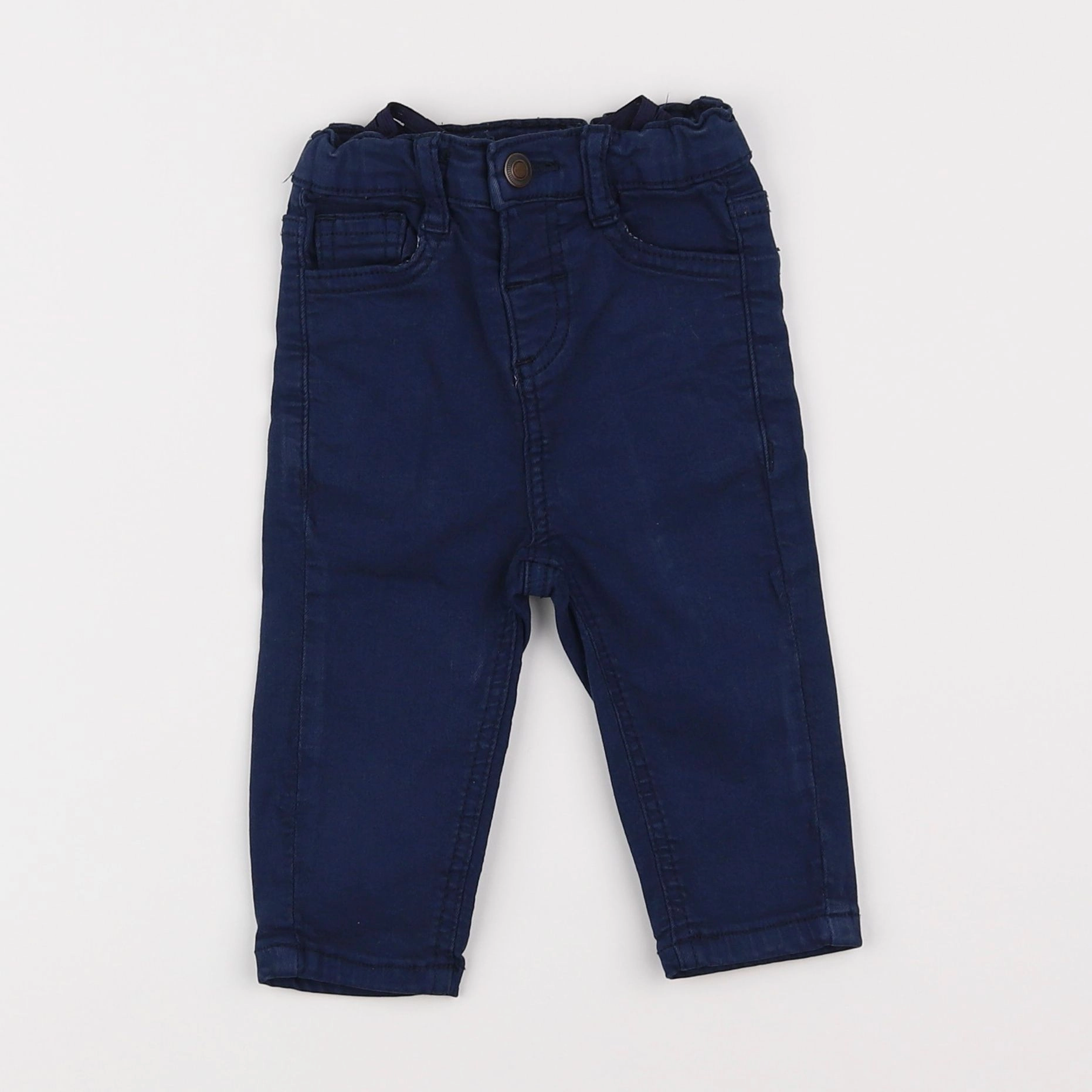 Eden & Victor - pantalon bleu - 6 mois