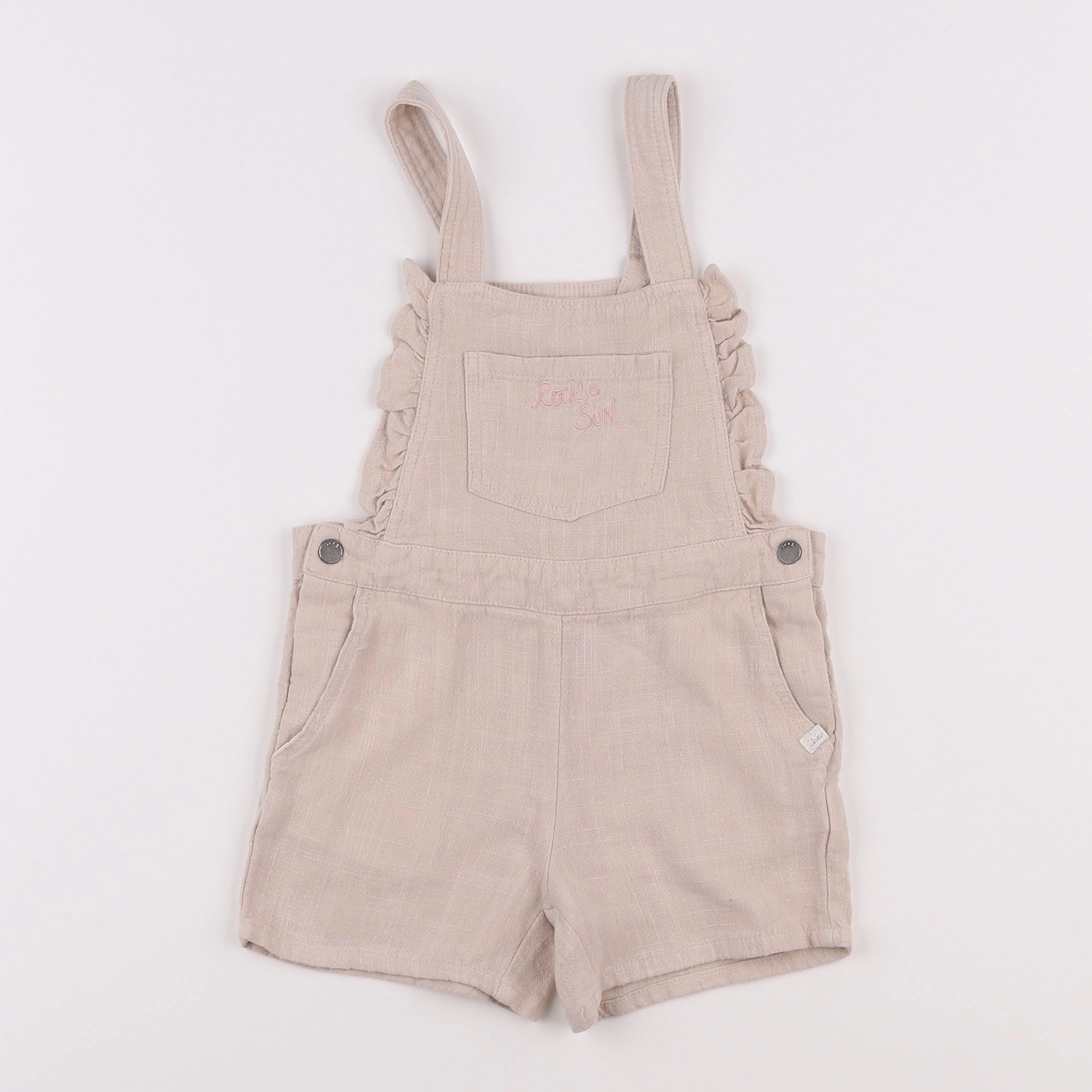 IKKS - salopette beige - 2 ans