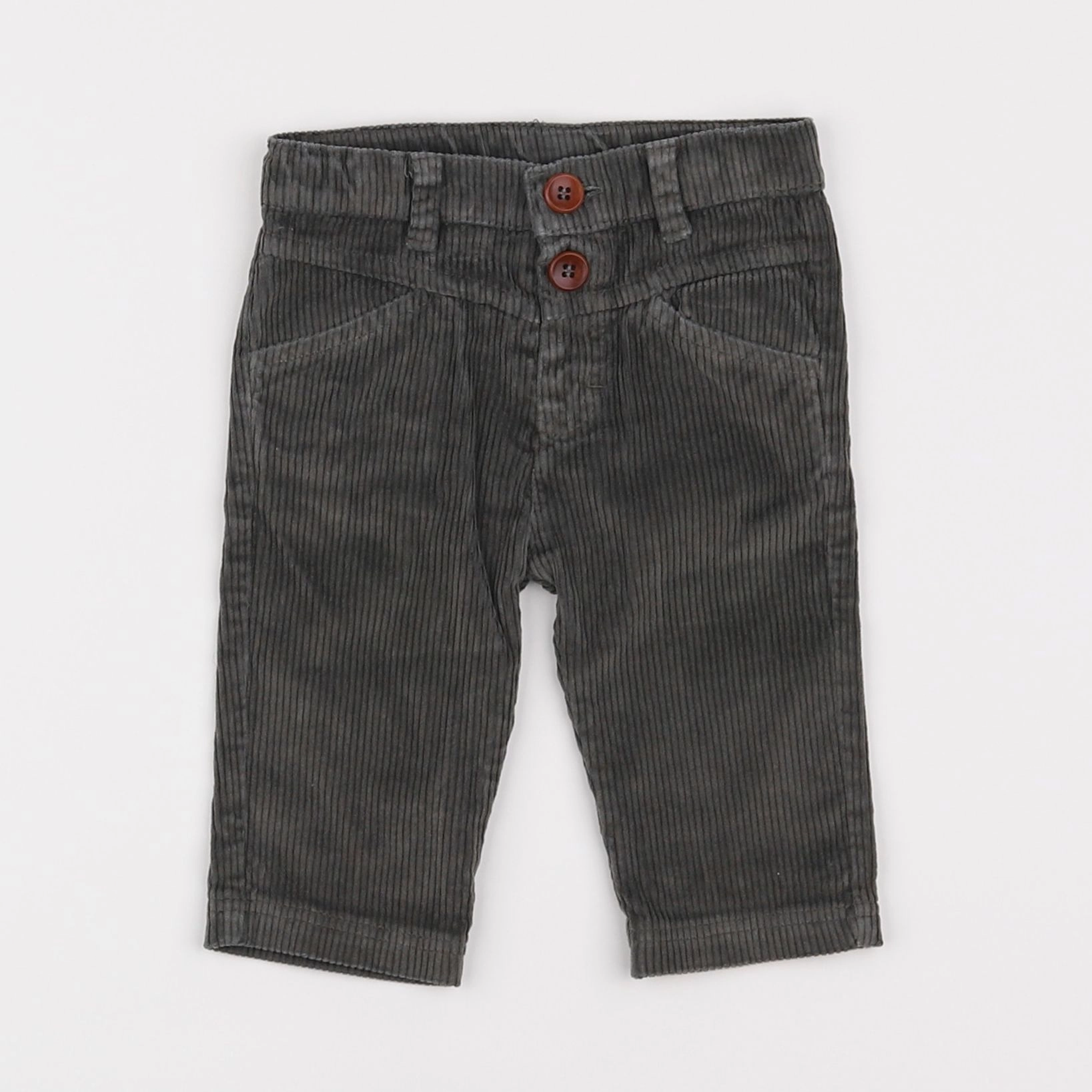 1+ In the family - pantalon gris - 6 mois