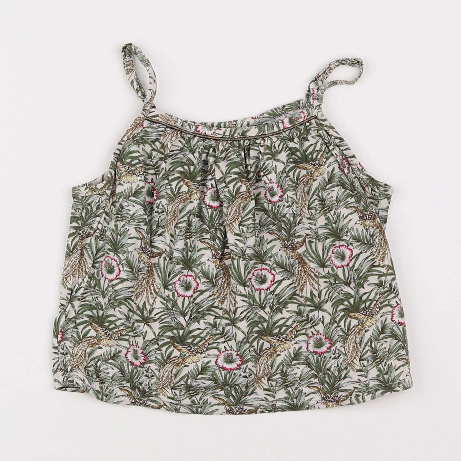 IKKS - blouse vert - 4 ans