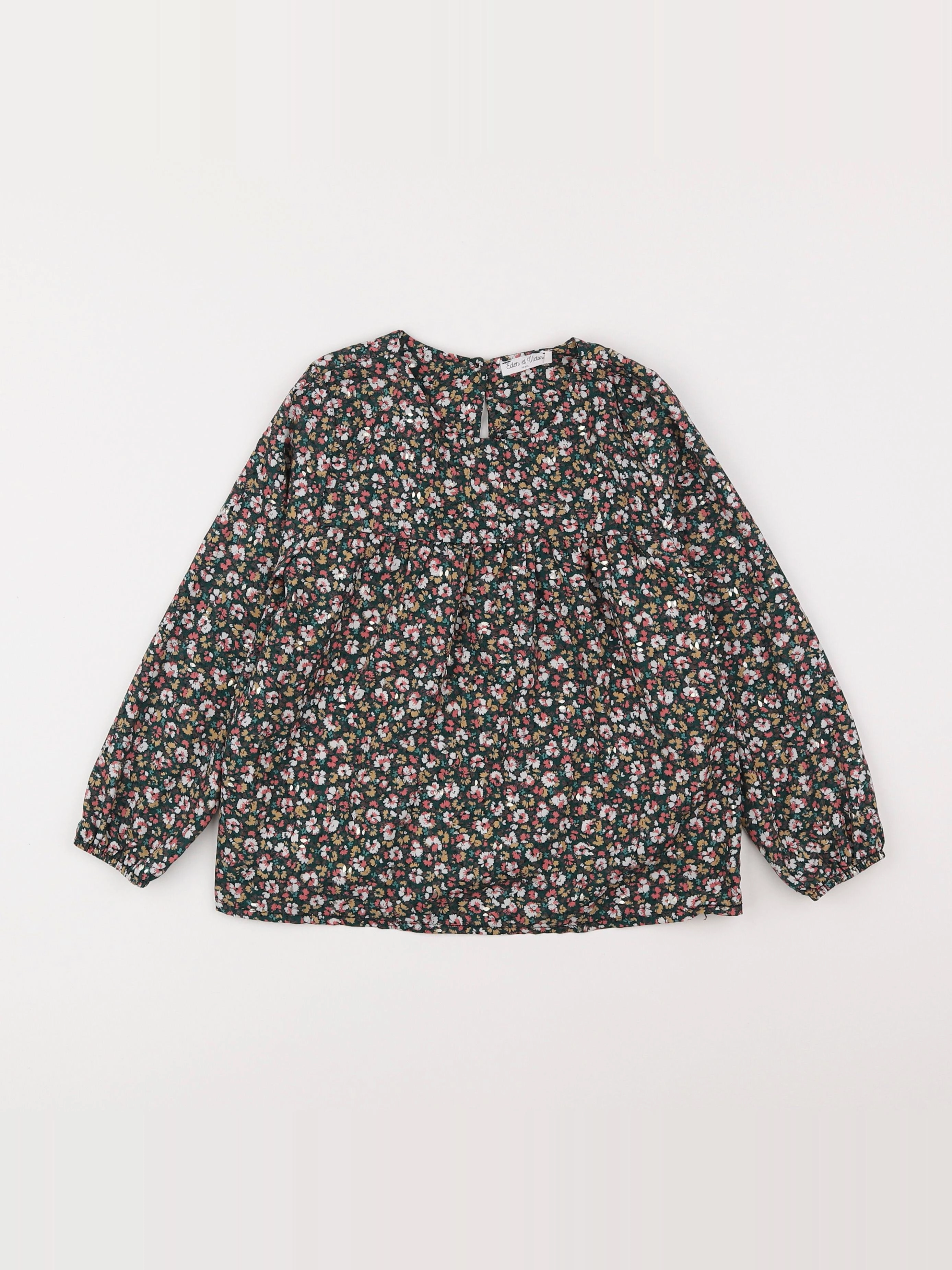 Eden & Victor - blouse vert - 6 ans