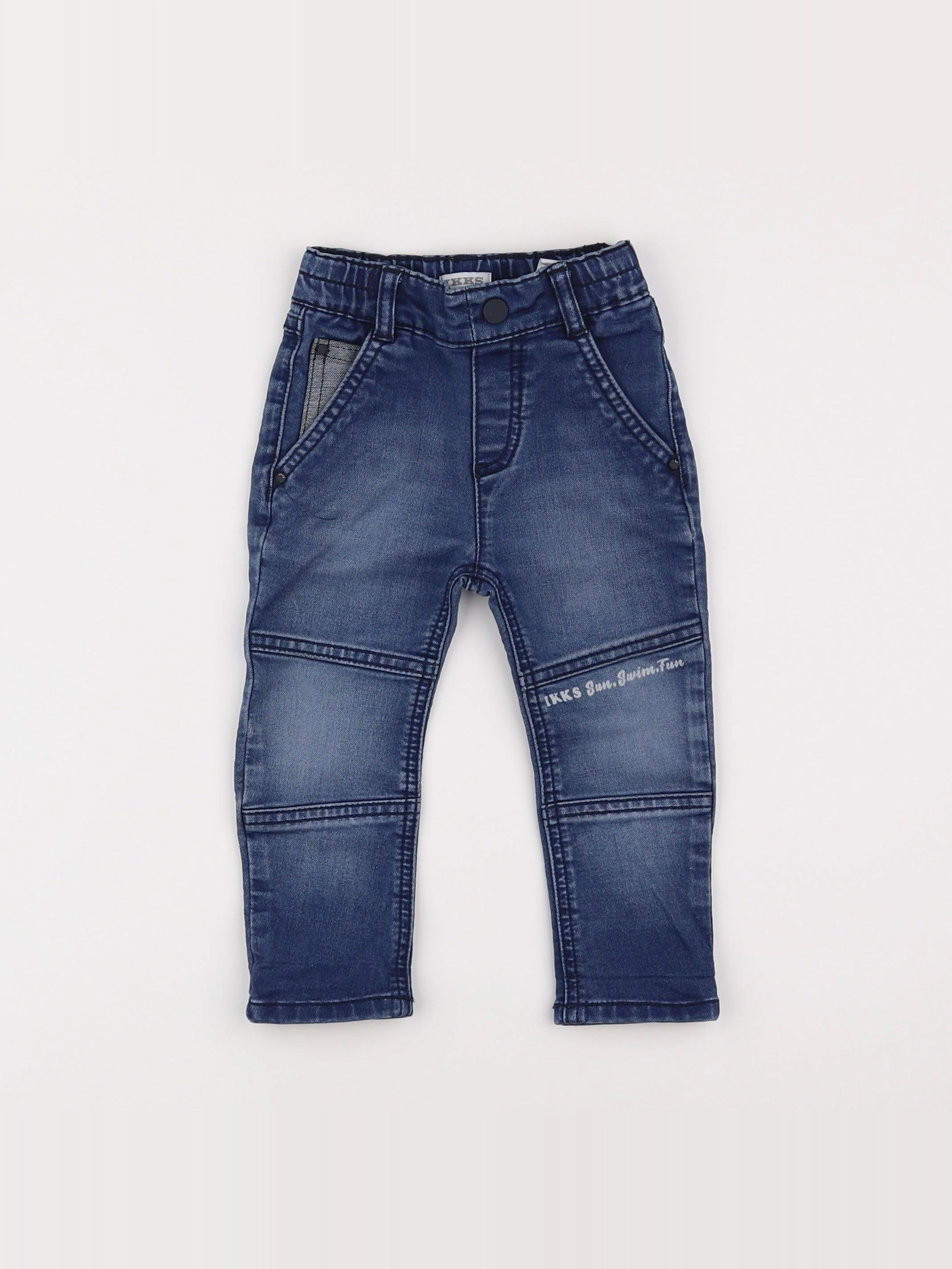 IKKS - jean bleu - 18 mois