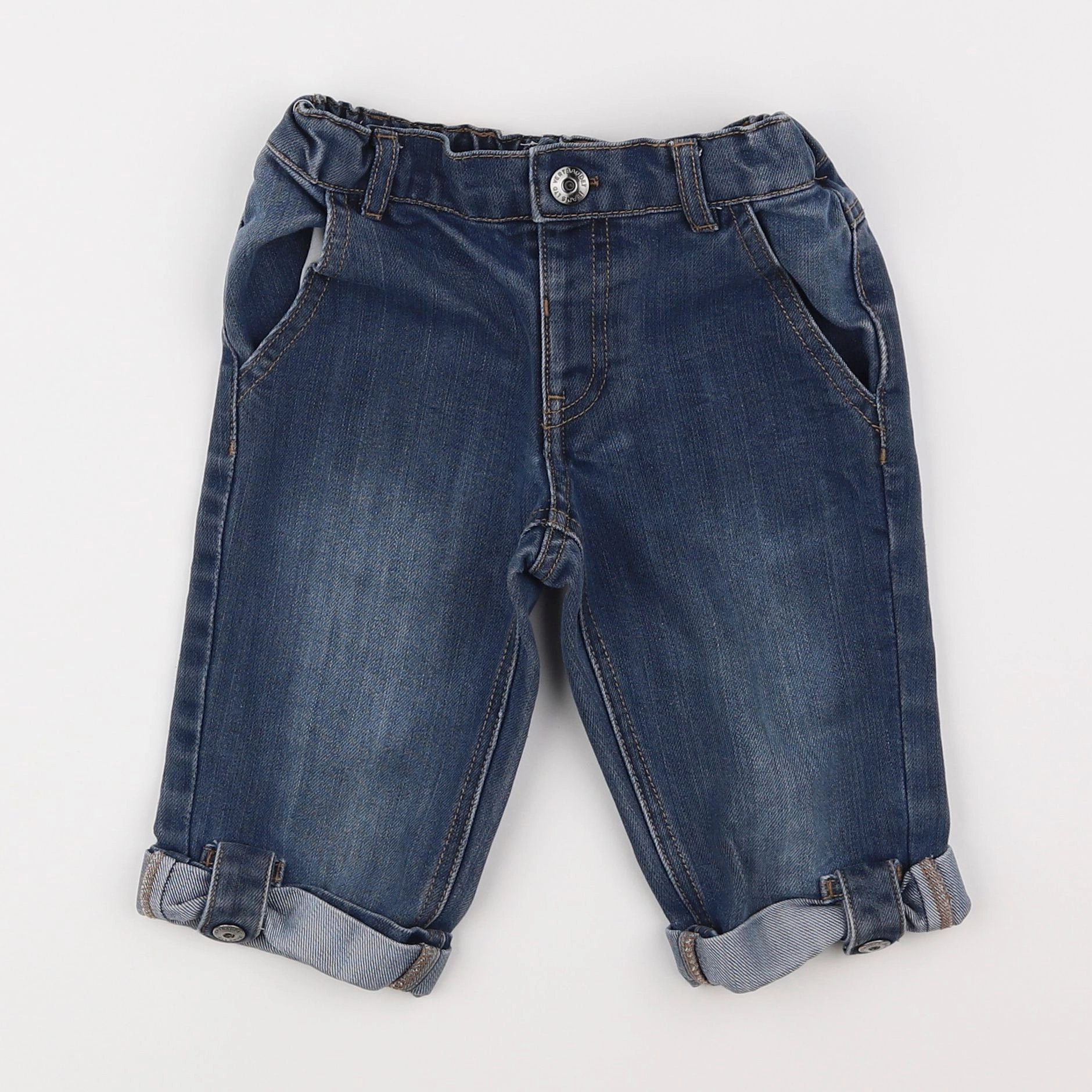 Vertbaudet - short bleu - 4 ans