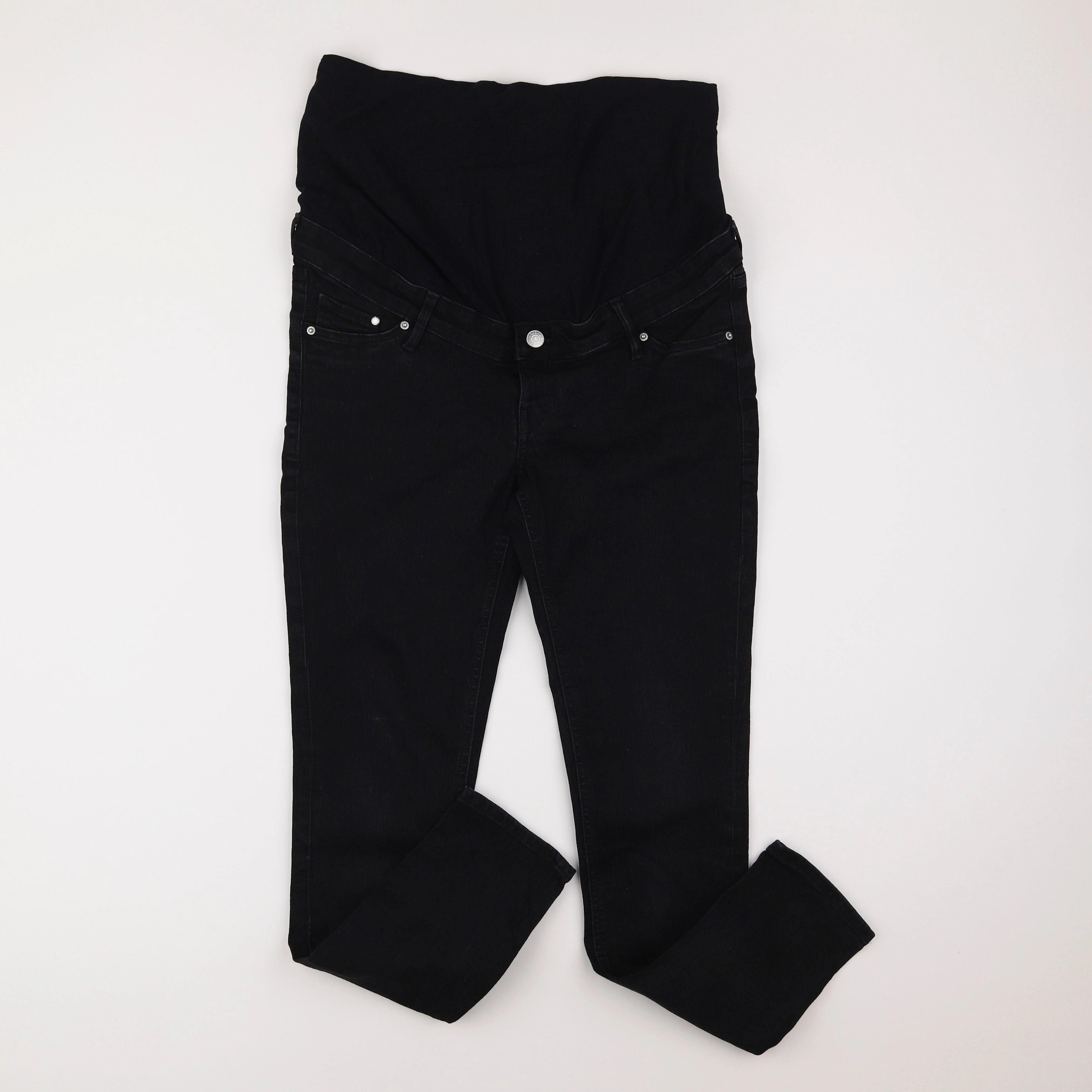 H&M - jean grossesse gris - 38