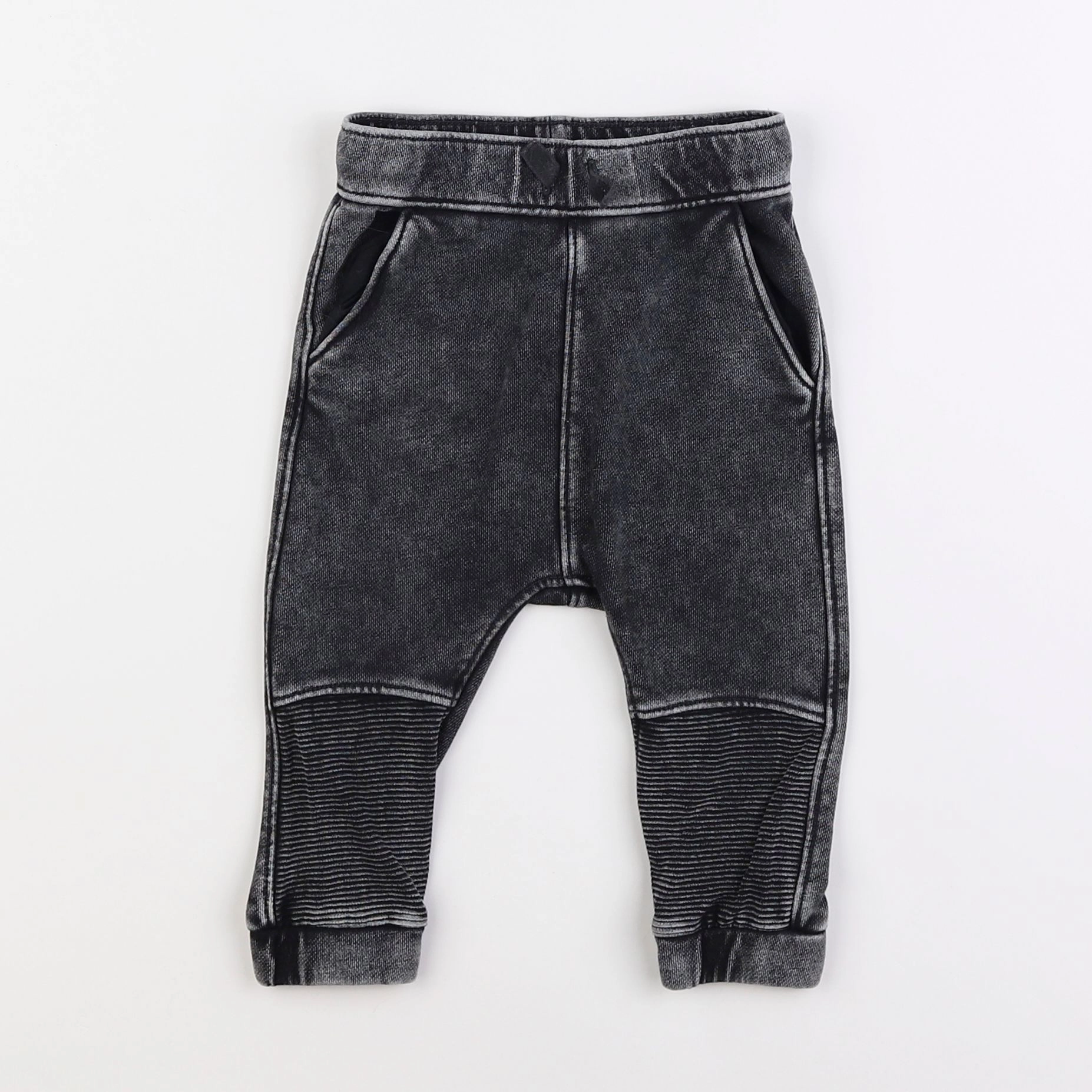 H&M - pantalon gris - 9 mois
