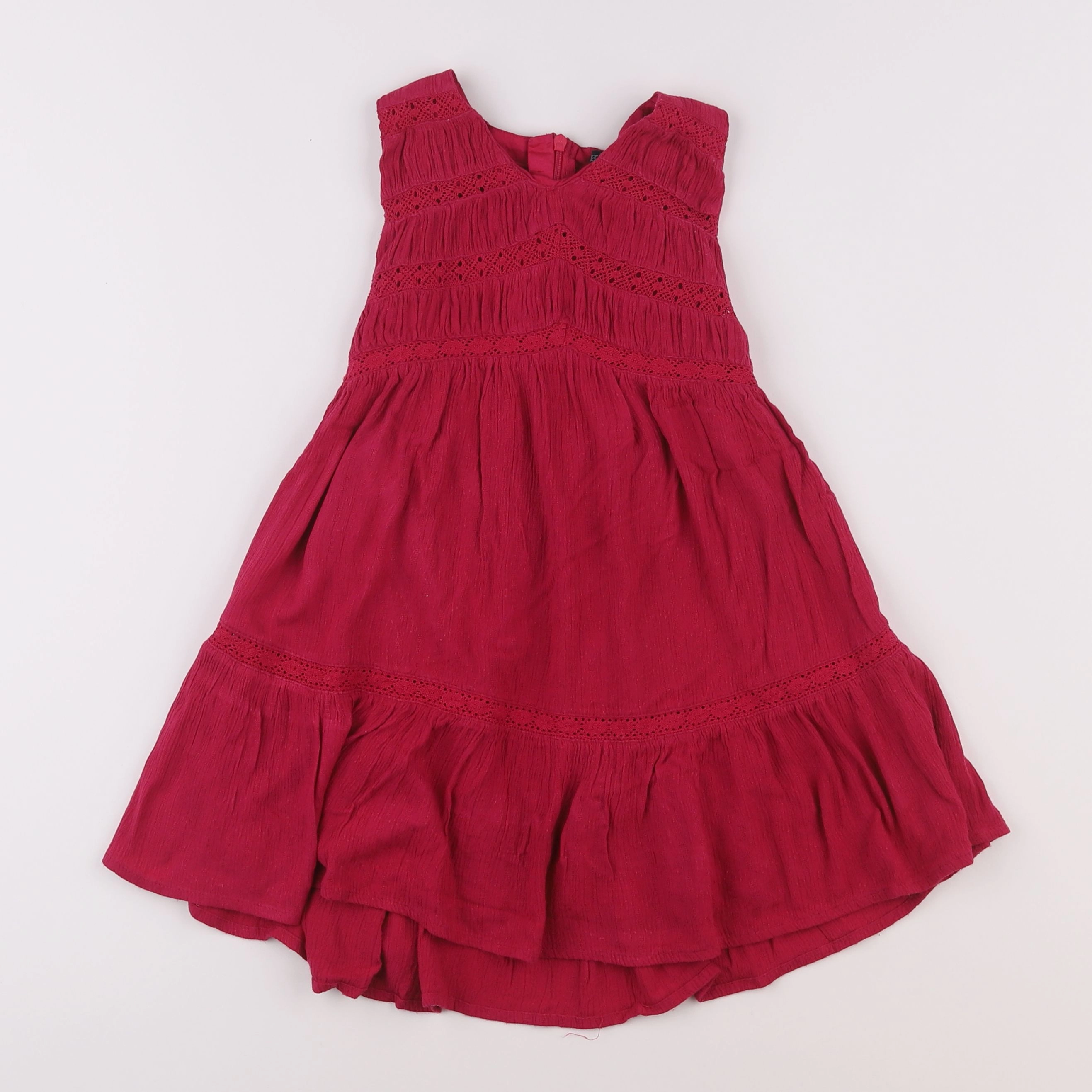 IKKS - robe rose - 4 ans