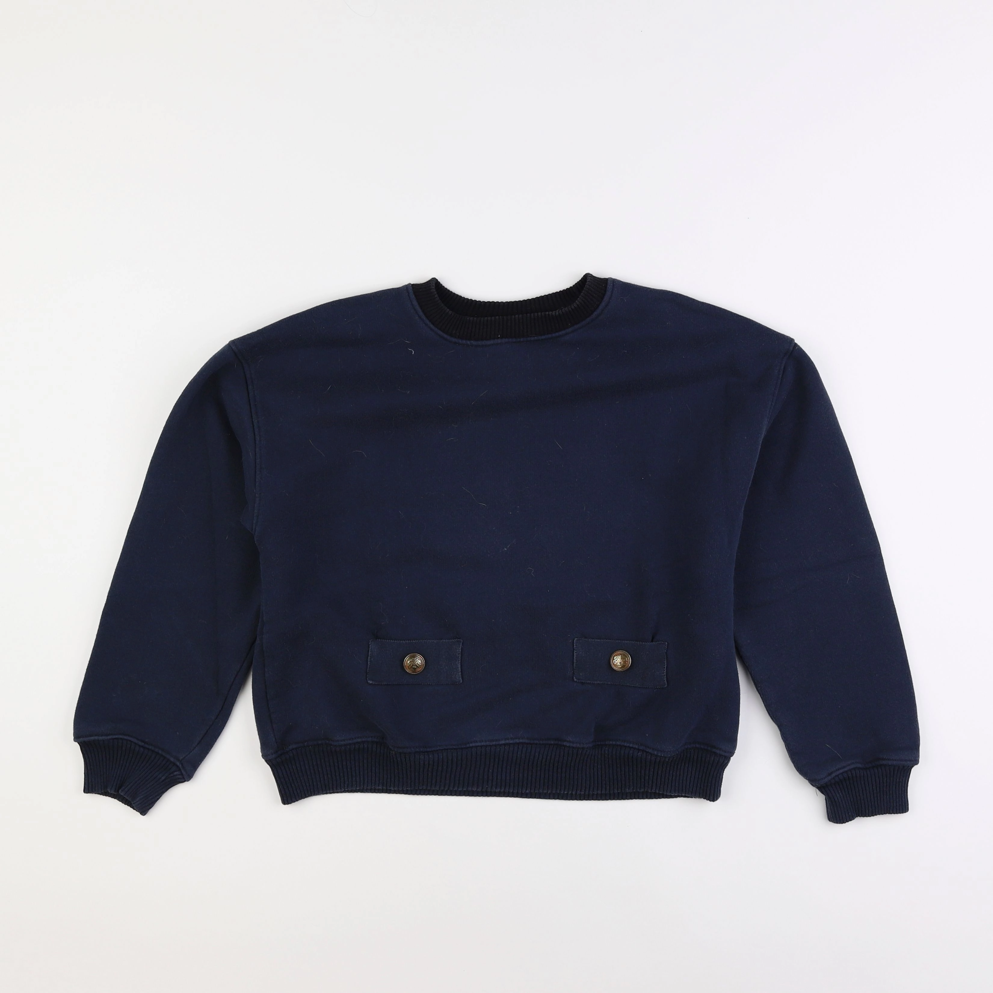 Zara - sweat bleu - 11/12 ans