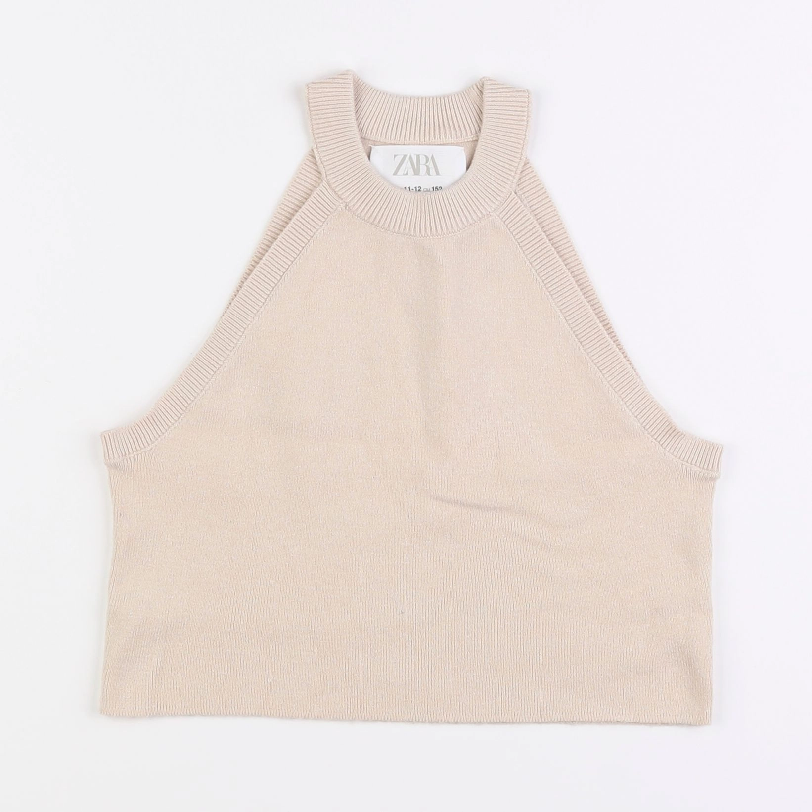 Zara - pull beige - 11/12 ans