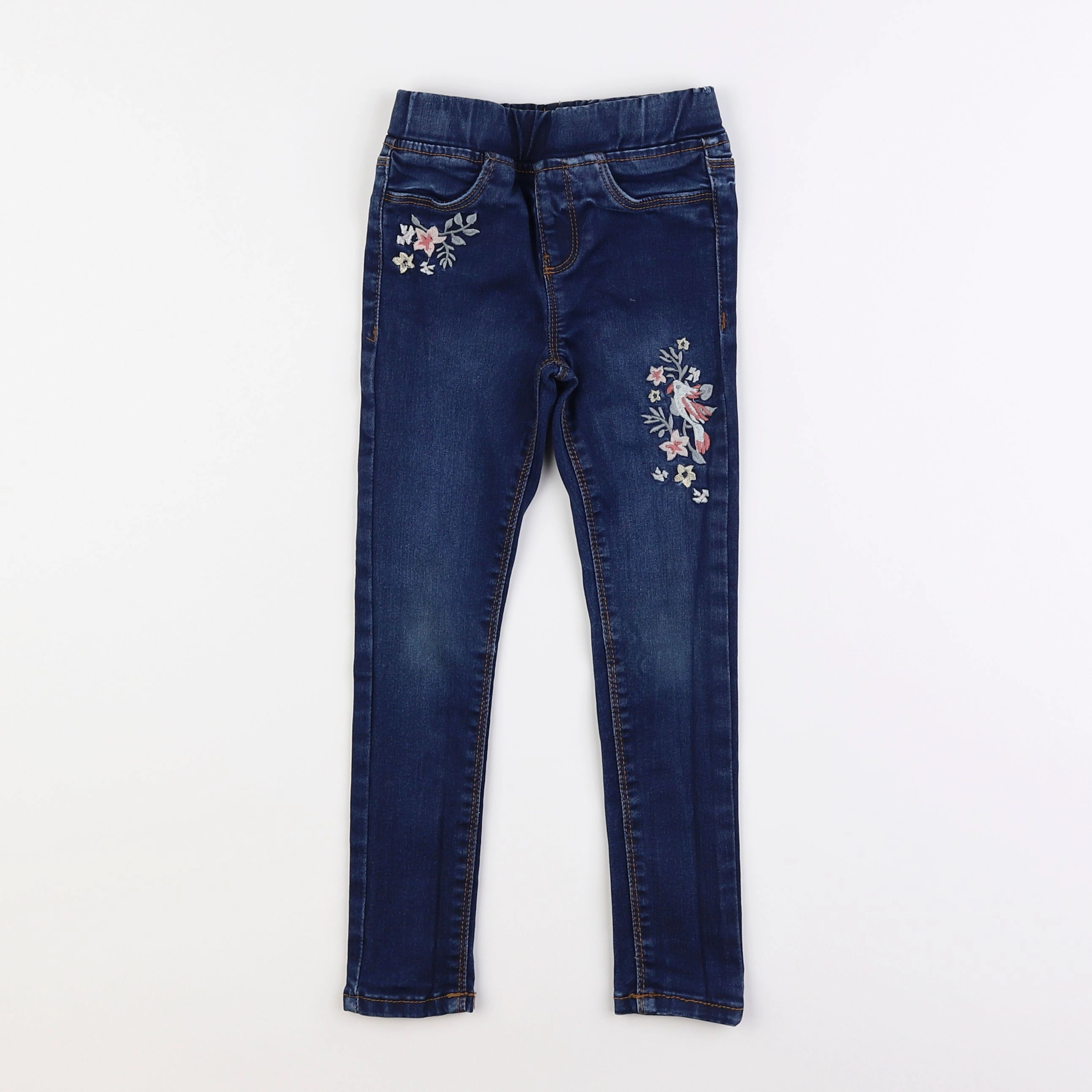 Vertbaudet - jegging bleu - 5 ans