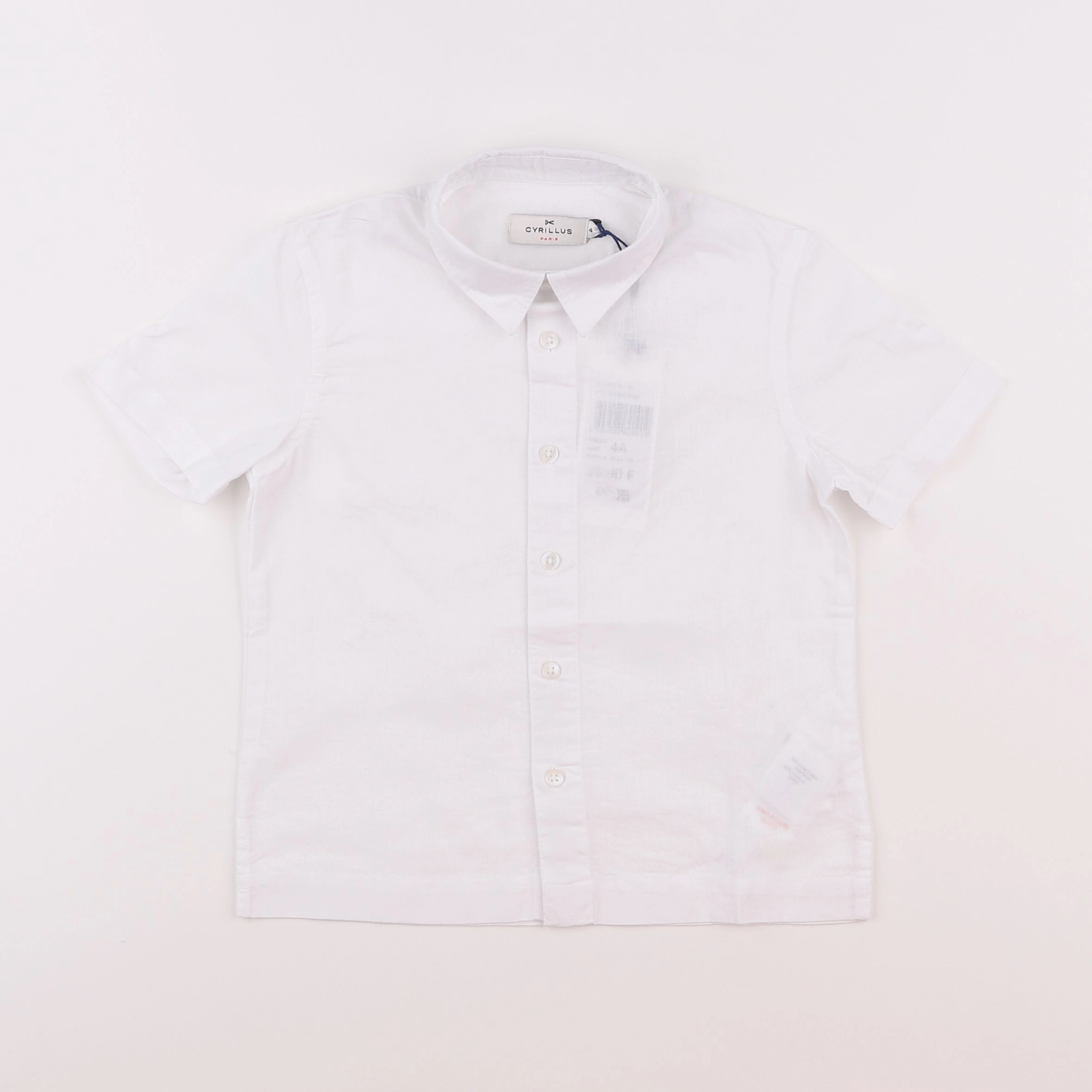 Cyrillus - chemise blanc - 4 ans