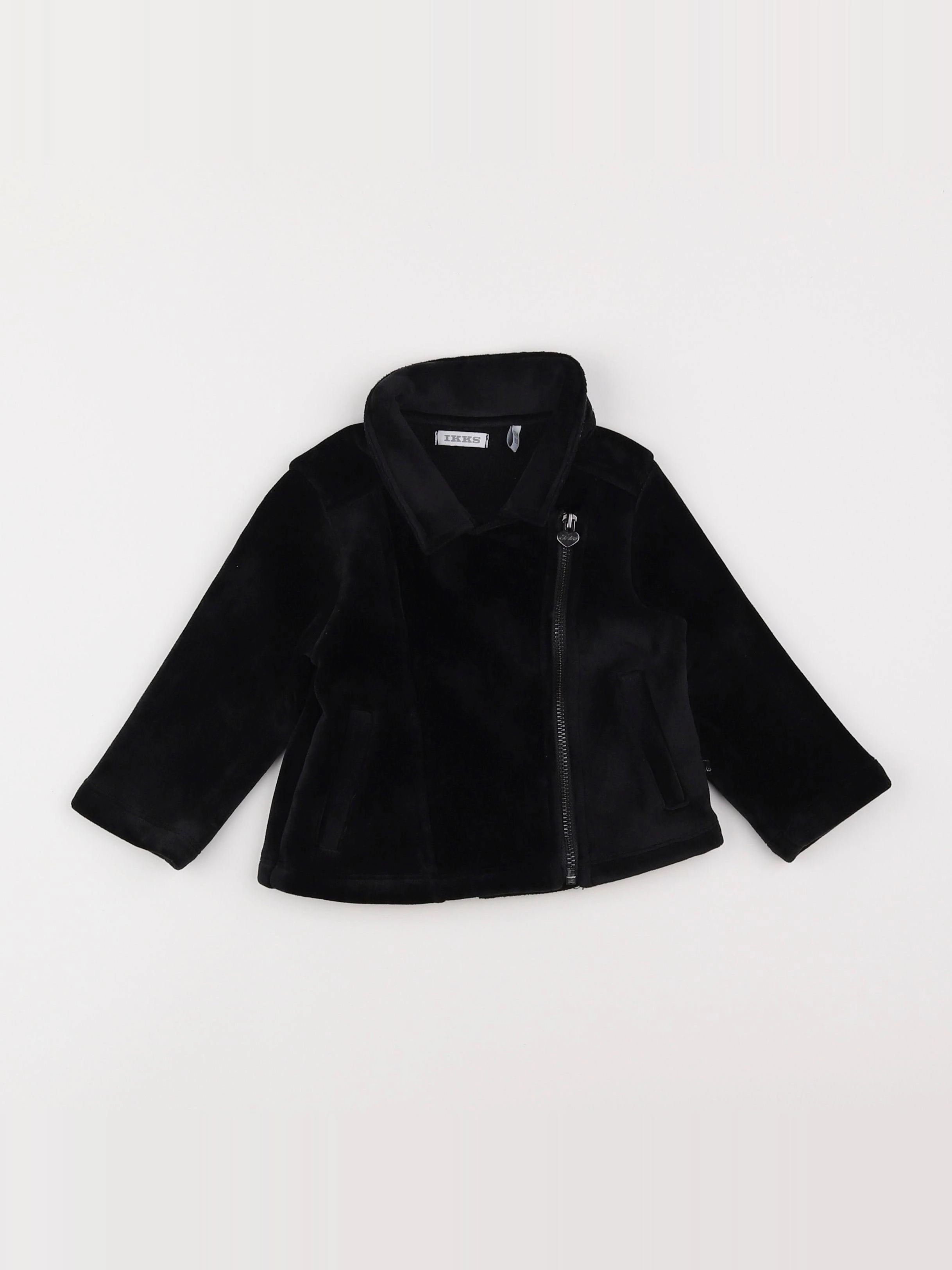 IKKS - veste noir - 18 mois