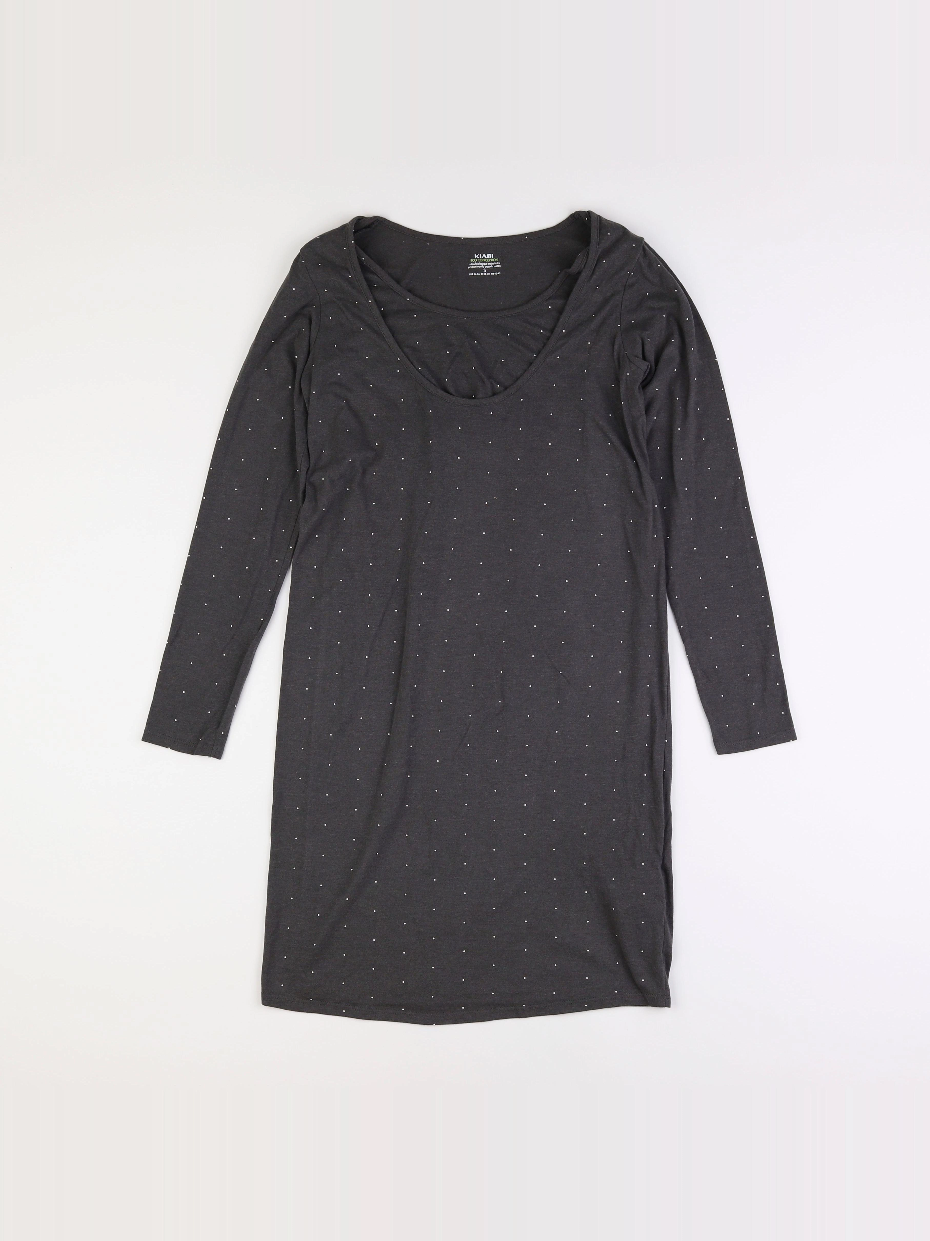 Kiabi - robe grossesse, allaitement gris - 34 à 36