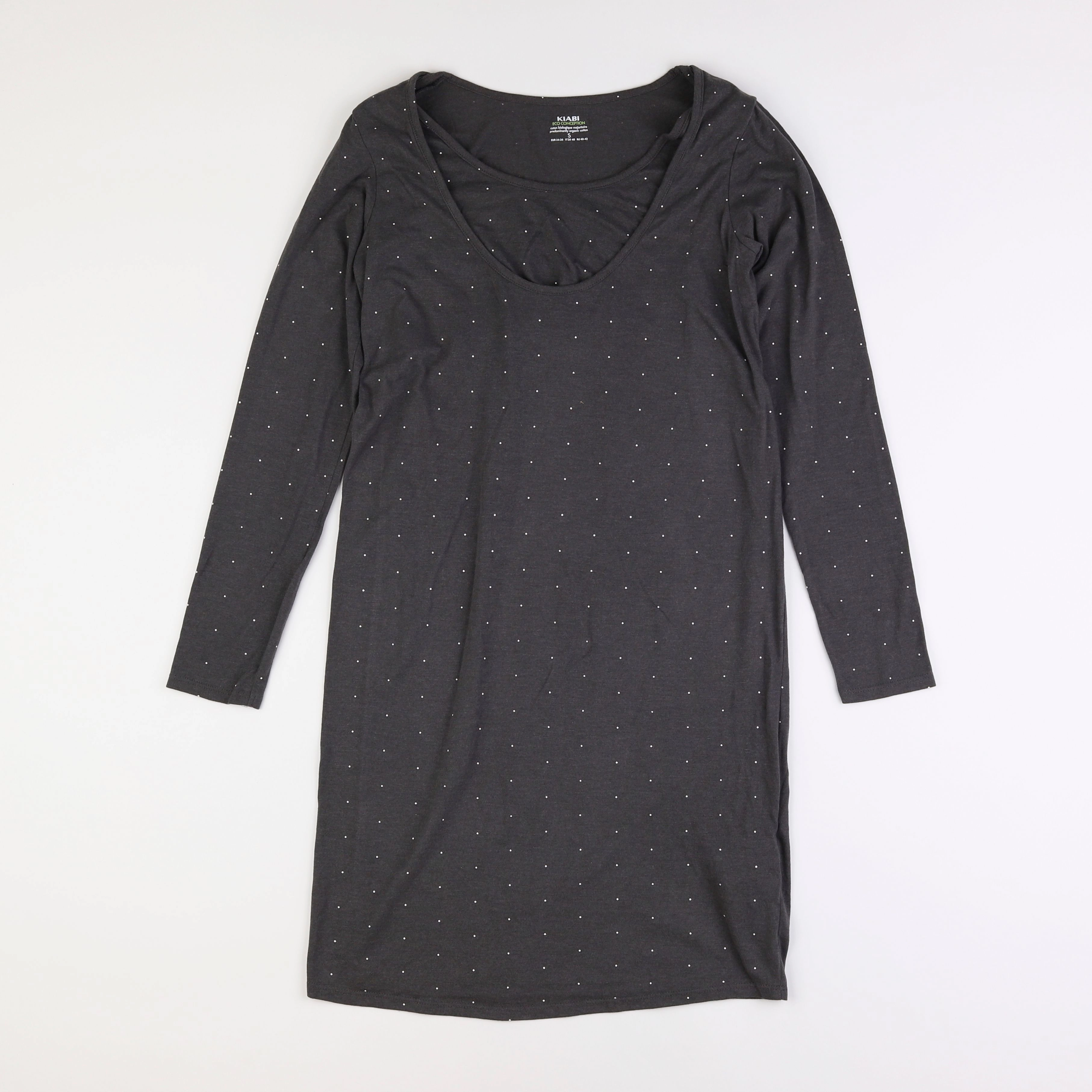 Kiabi - robe grossesse, allaitement gris - 34 à 36
