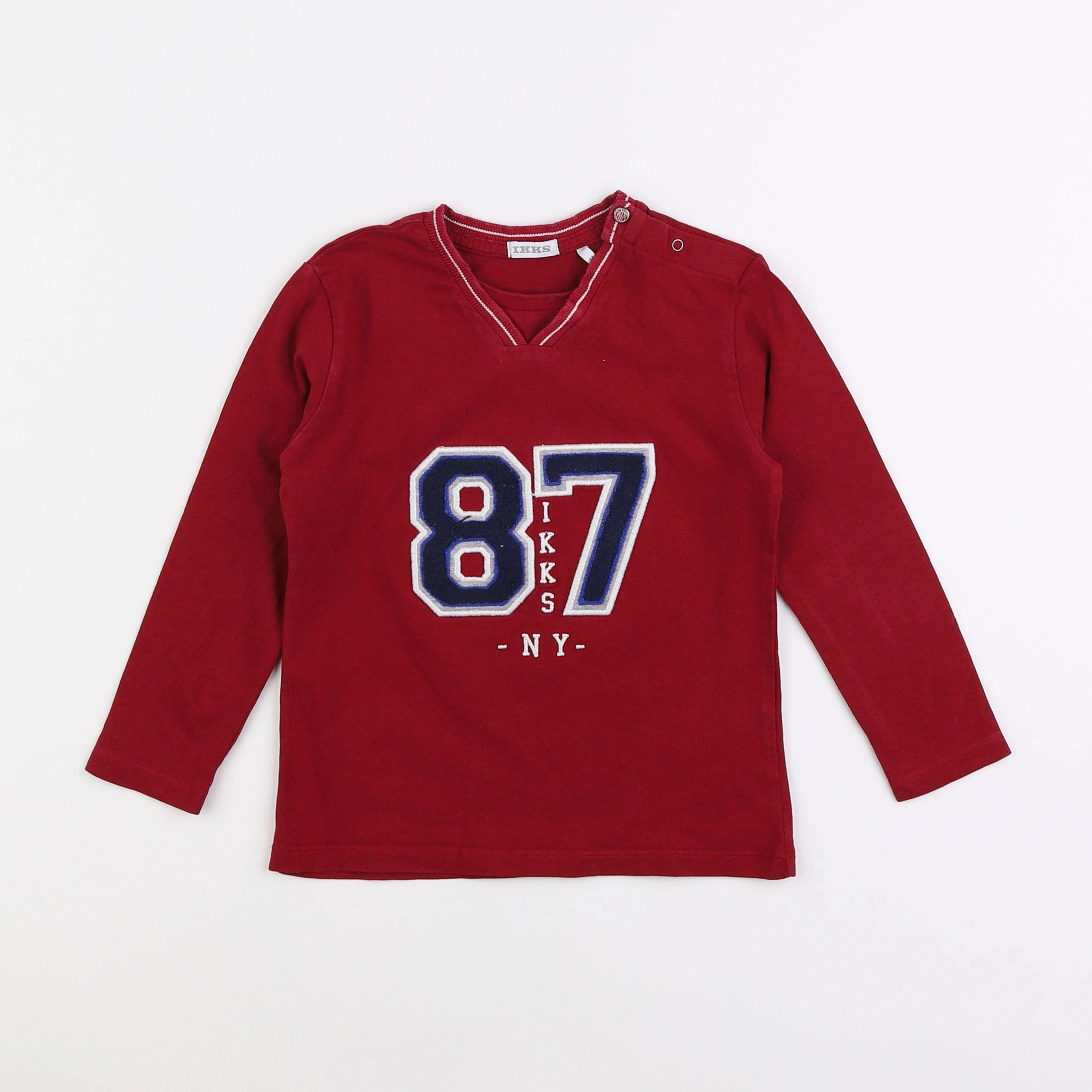 IKKS - tee-shirt rouge - 3 ans