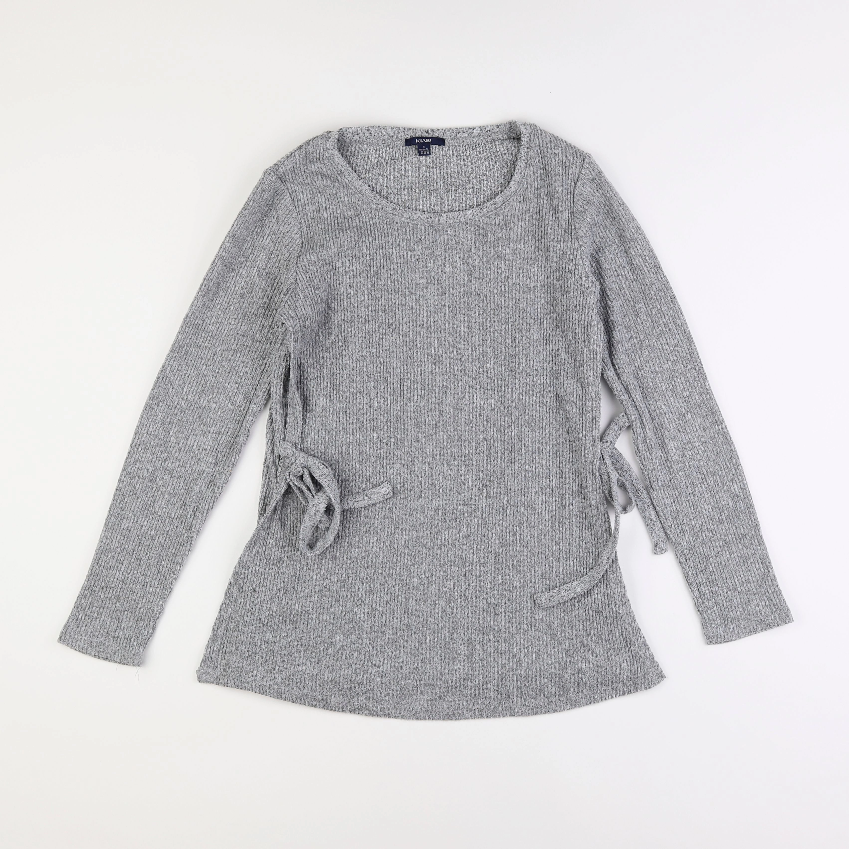Kiabi - pull allaitement gris - 34 à 36