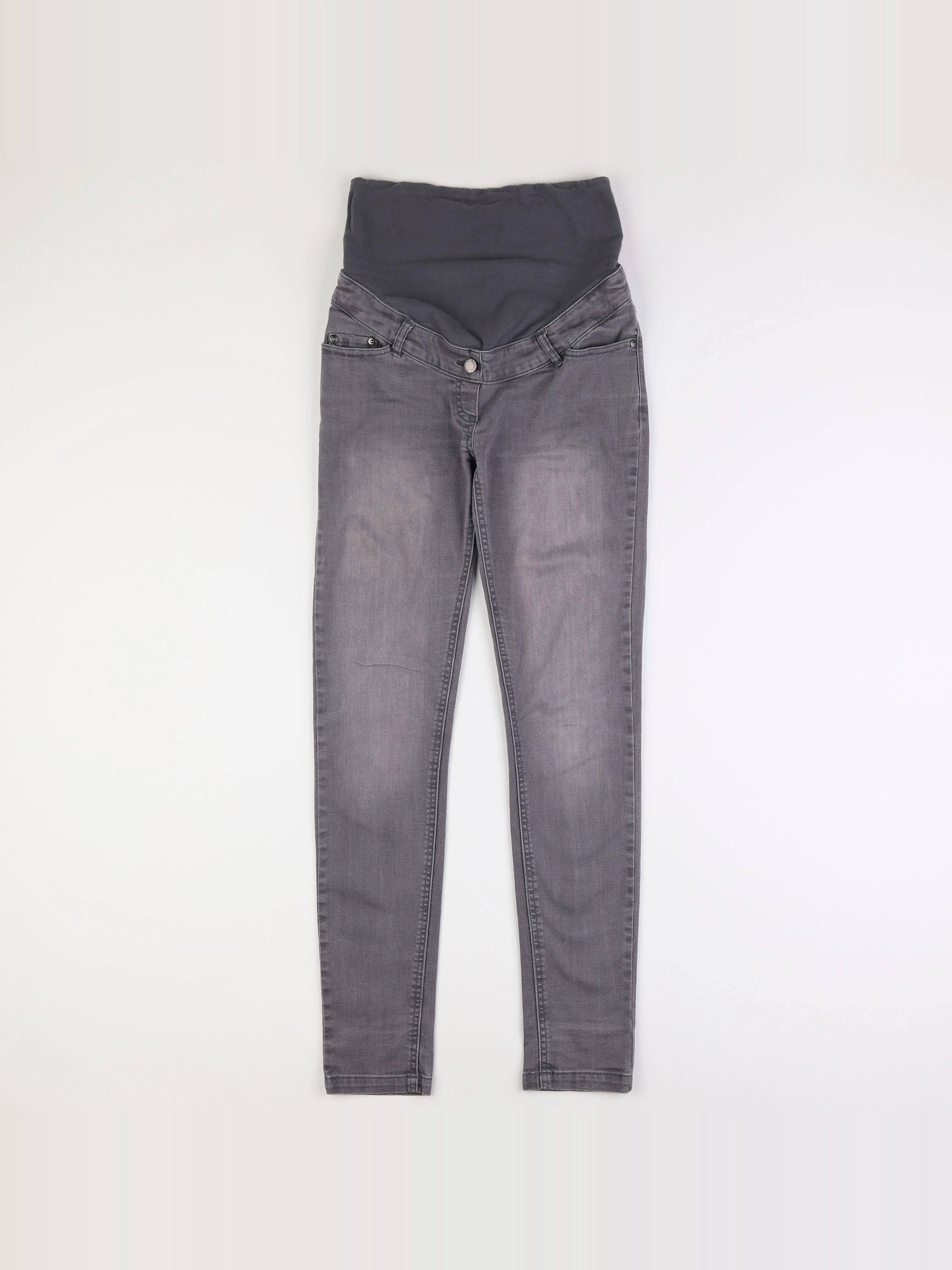Vertbaudet - jean grossesse gris - 36