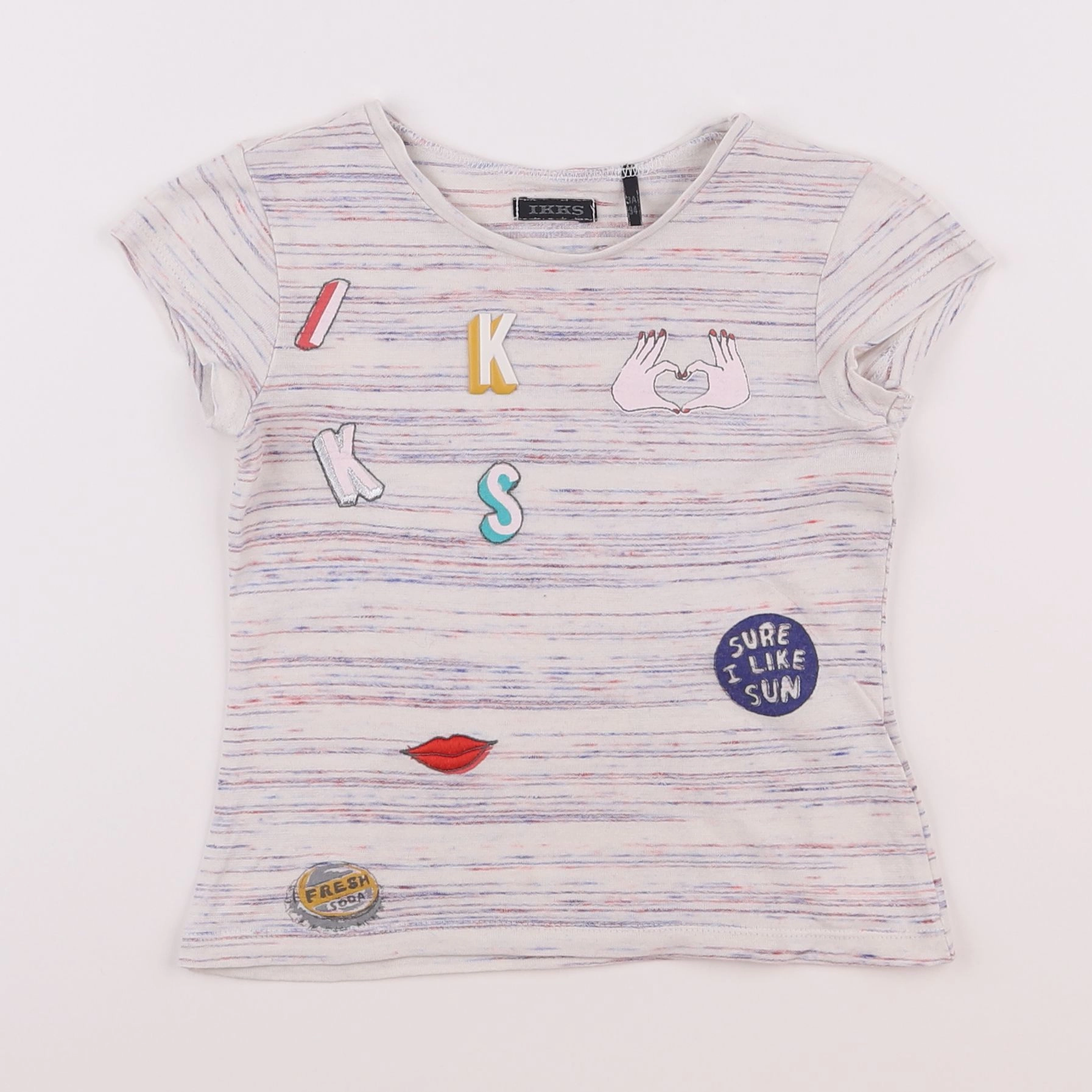 IKKS - tee-shirt multicolore - 3 ans