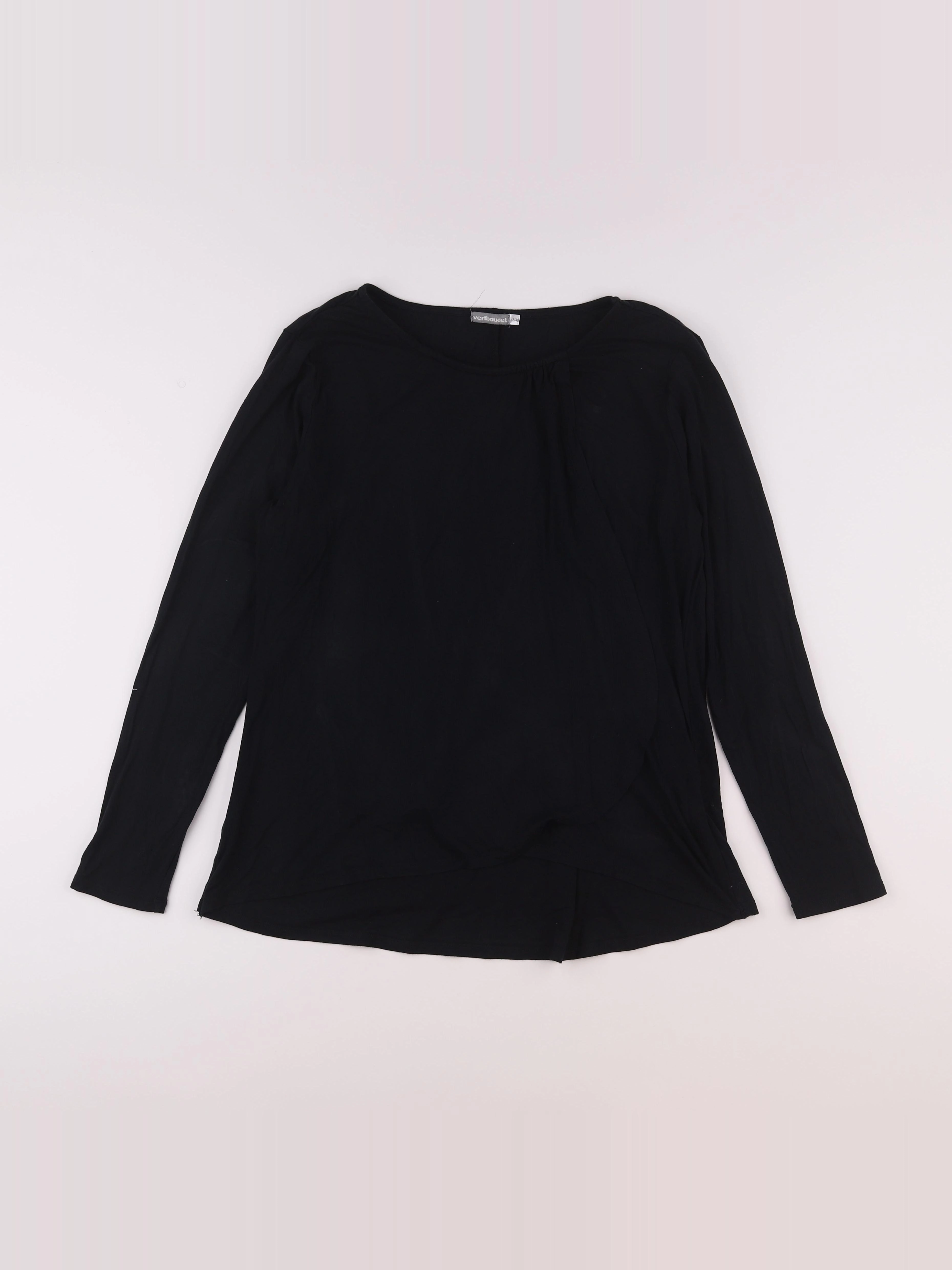 Vertbaudet - tee-shirt grossesse noir - 46 à 48