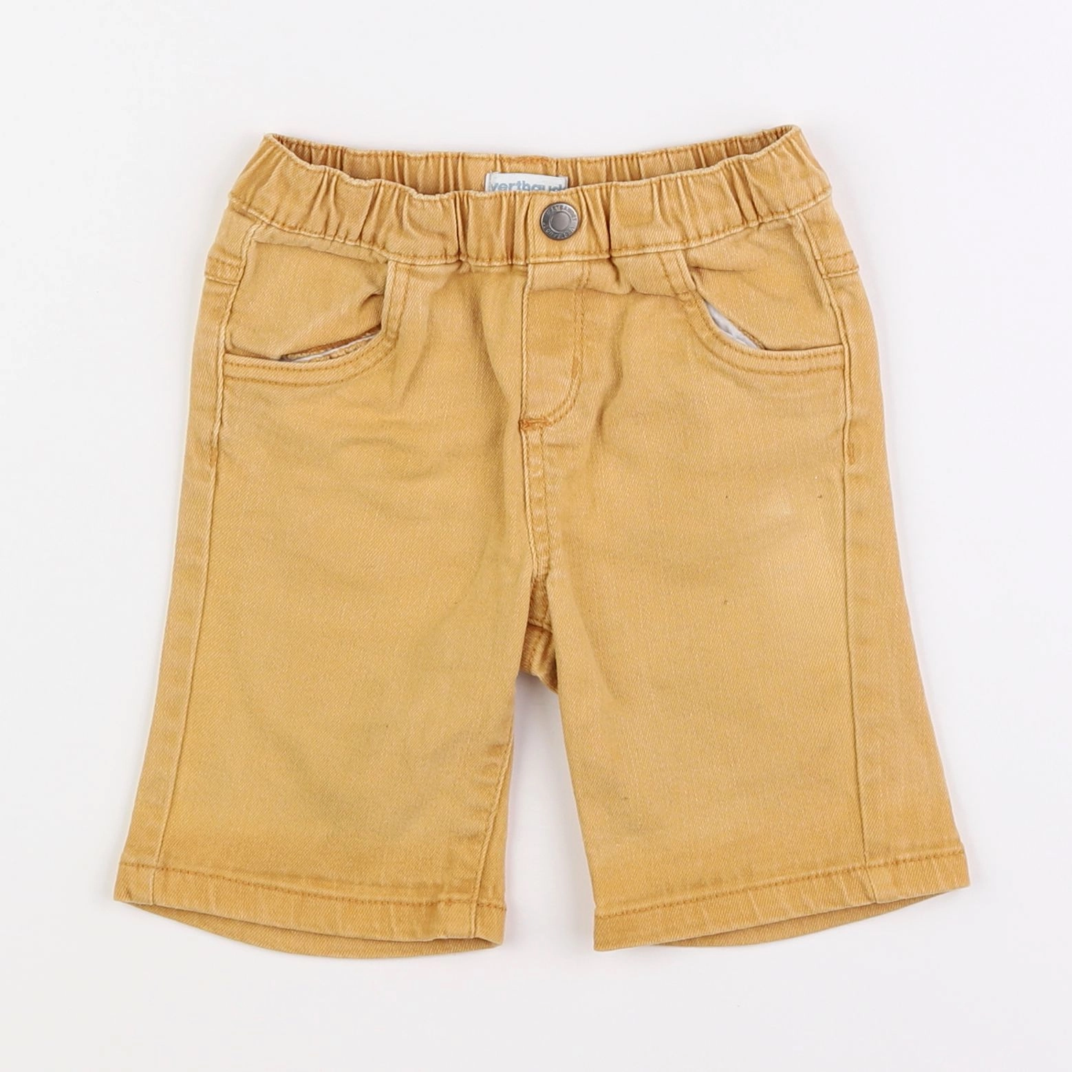 Vertbaudet - short jaune - 3 ans