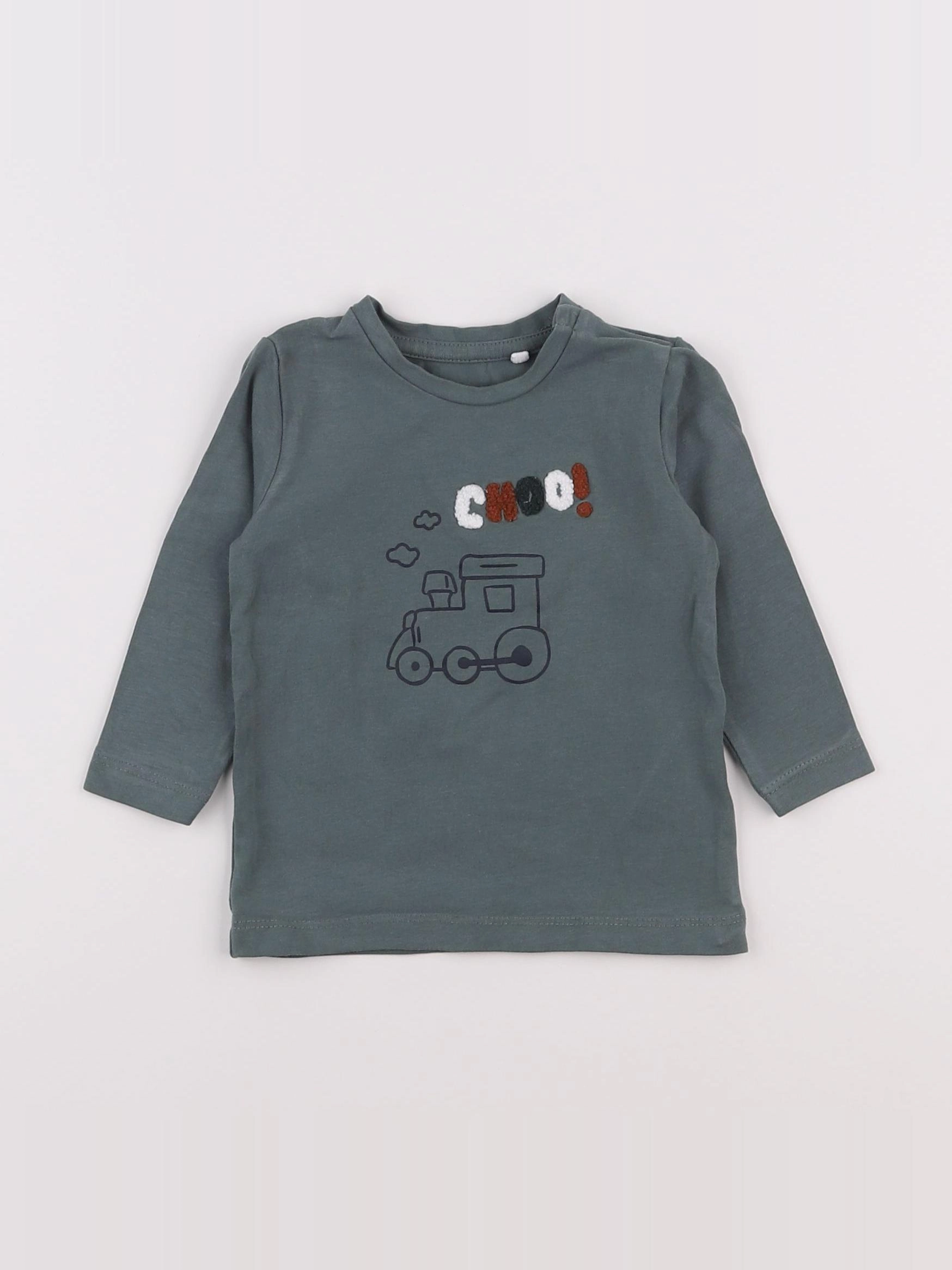 Name it - tee-shirt bleu - 3/6 mois
