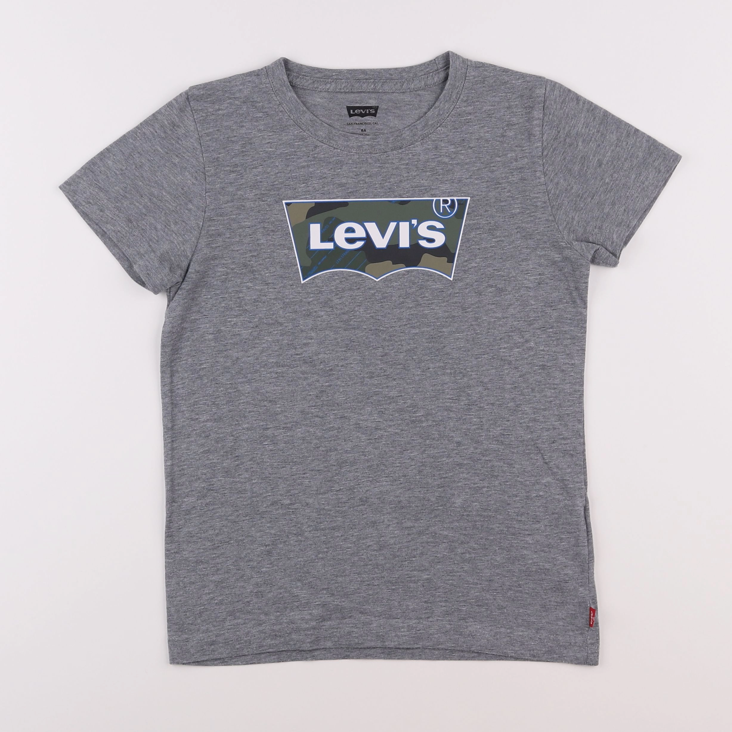 Levi's - tee-shirt gris - 8 ans