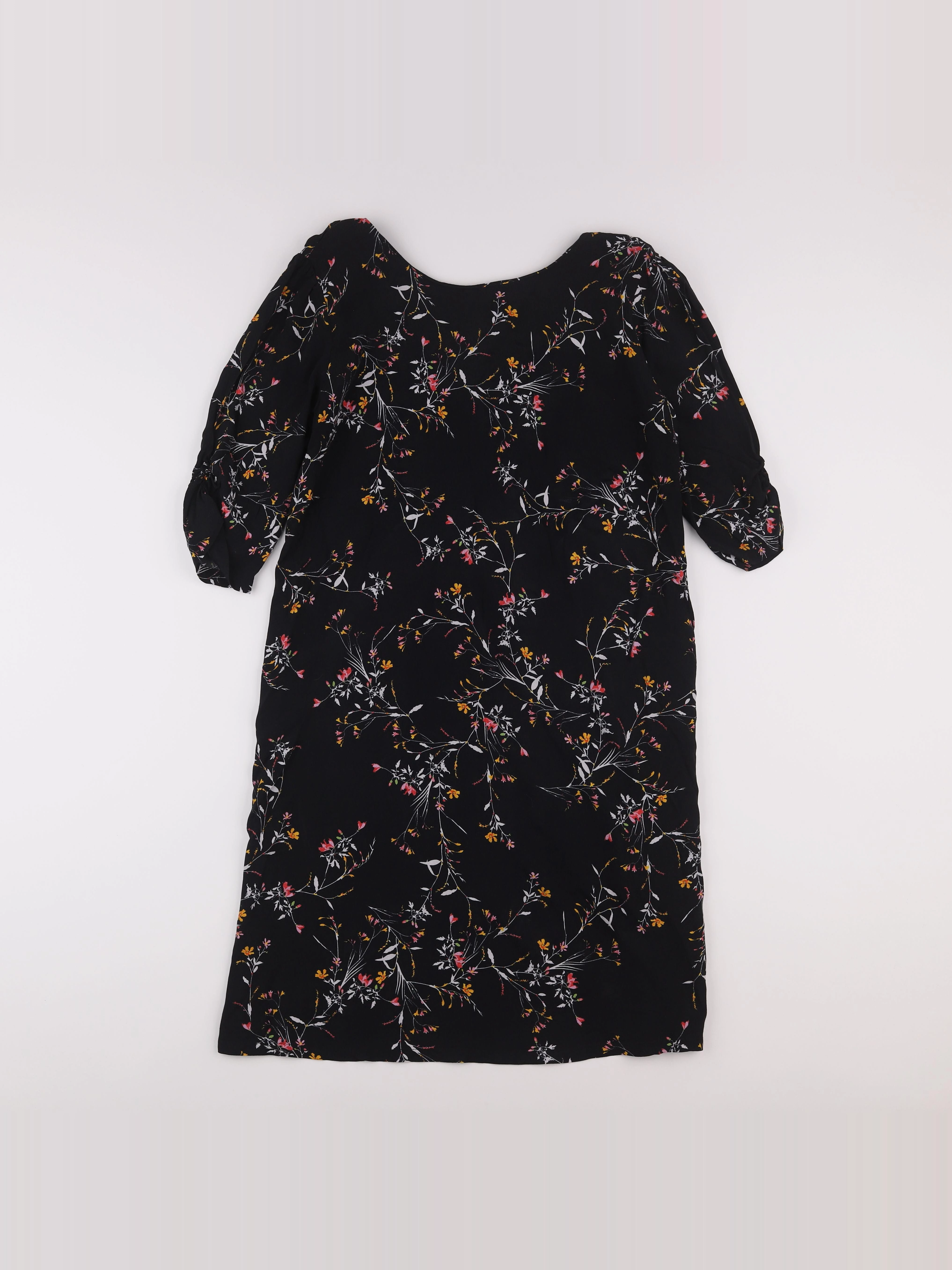 Envie de fraise - robe grossesse noir - 38