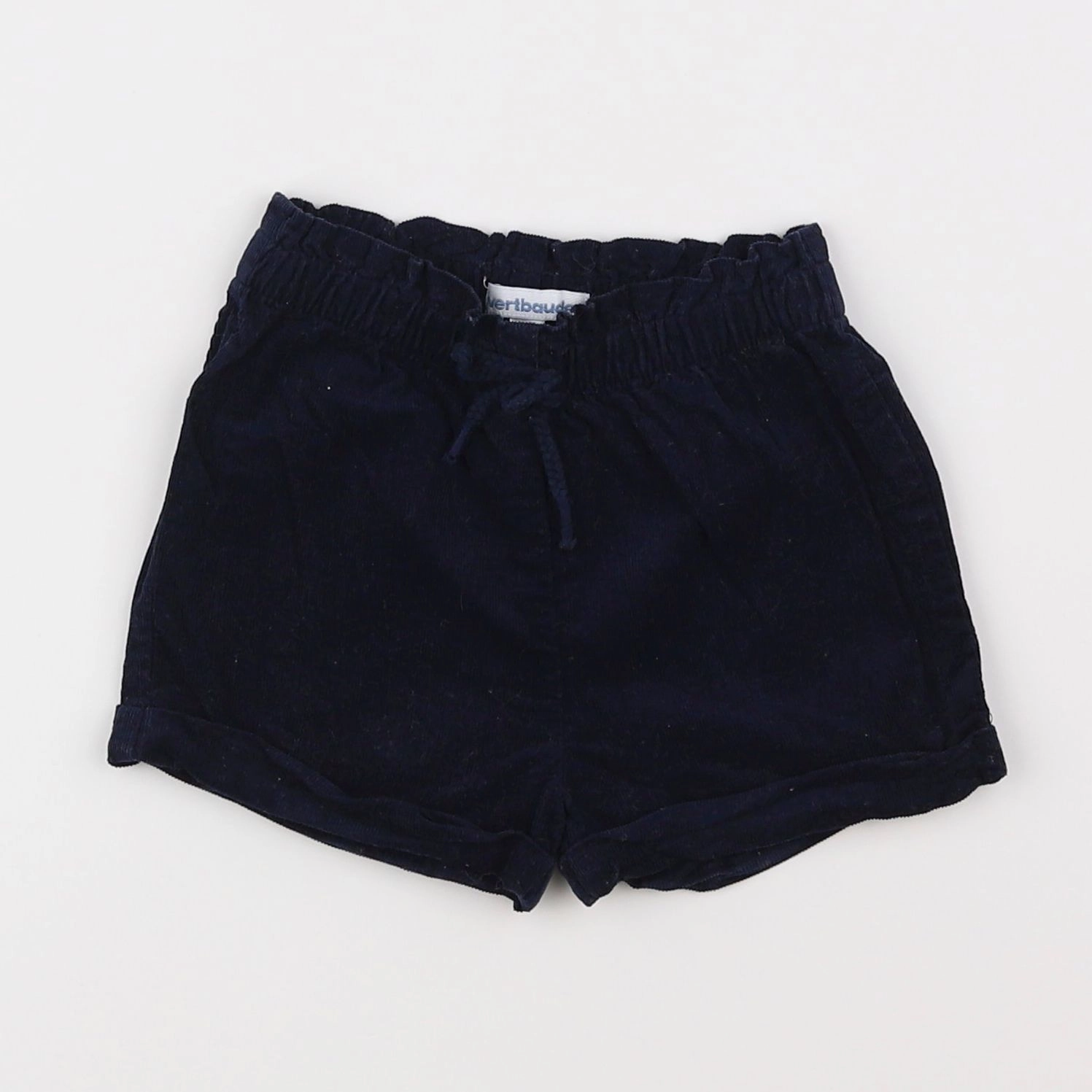 Vertbaudet - short bleu - 2 ans
