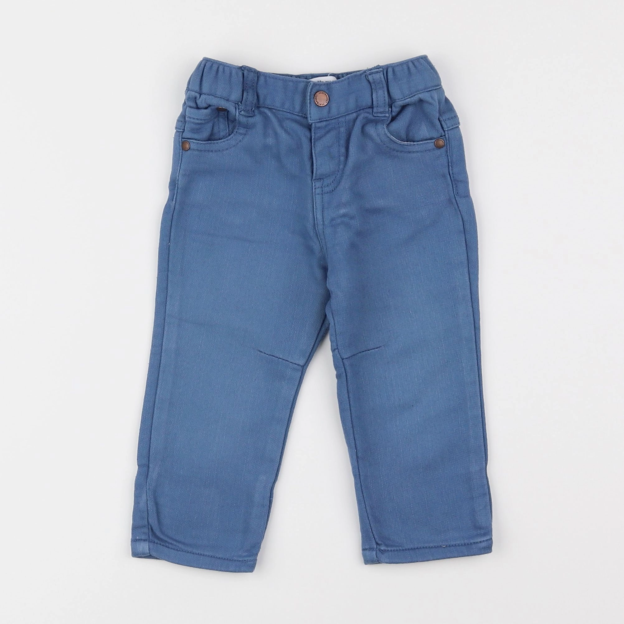 Vertbaudet - jean bleu - 6 mois