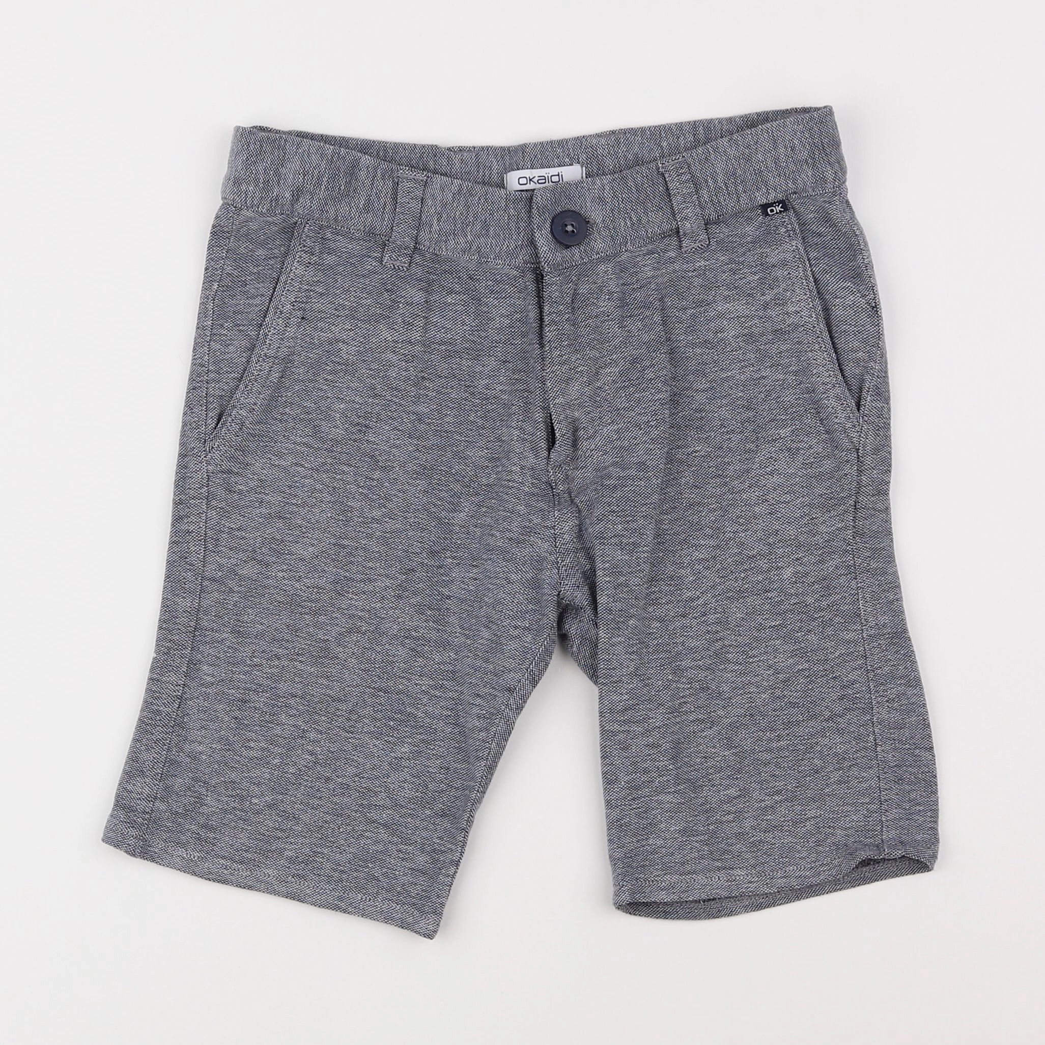 Okaidi - short gris - 10 ans