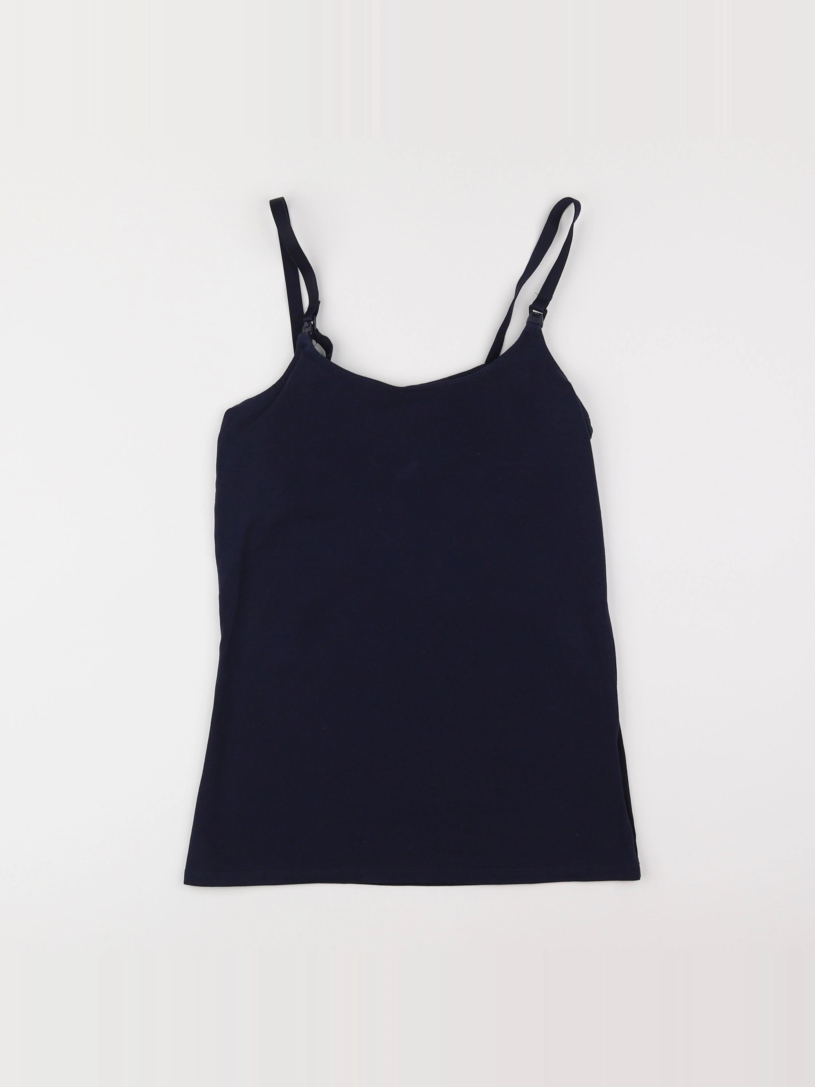 H&M - débardeur grossesse, allaitement bleu - 34 à 36