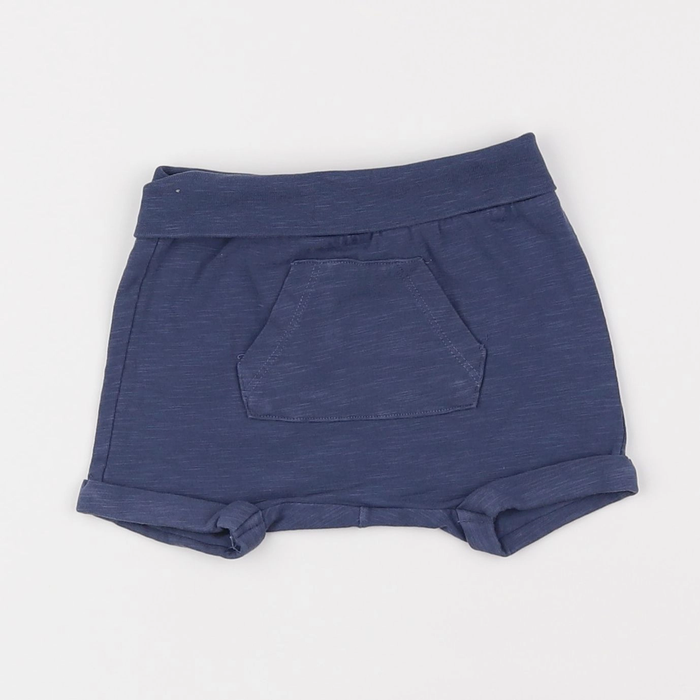 H&M - short bleu - 3 mois