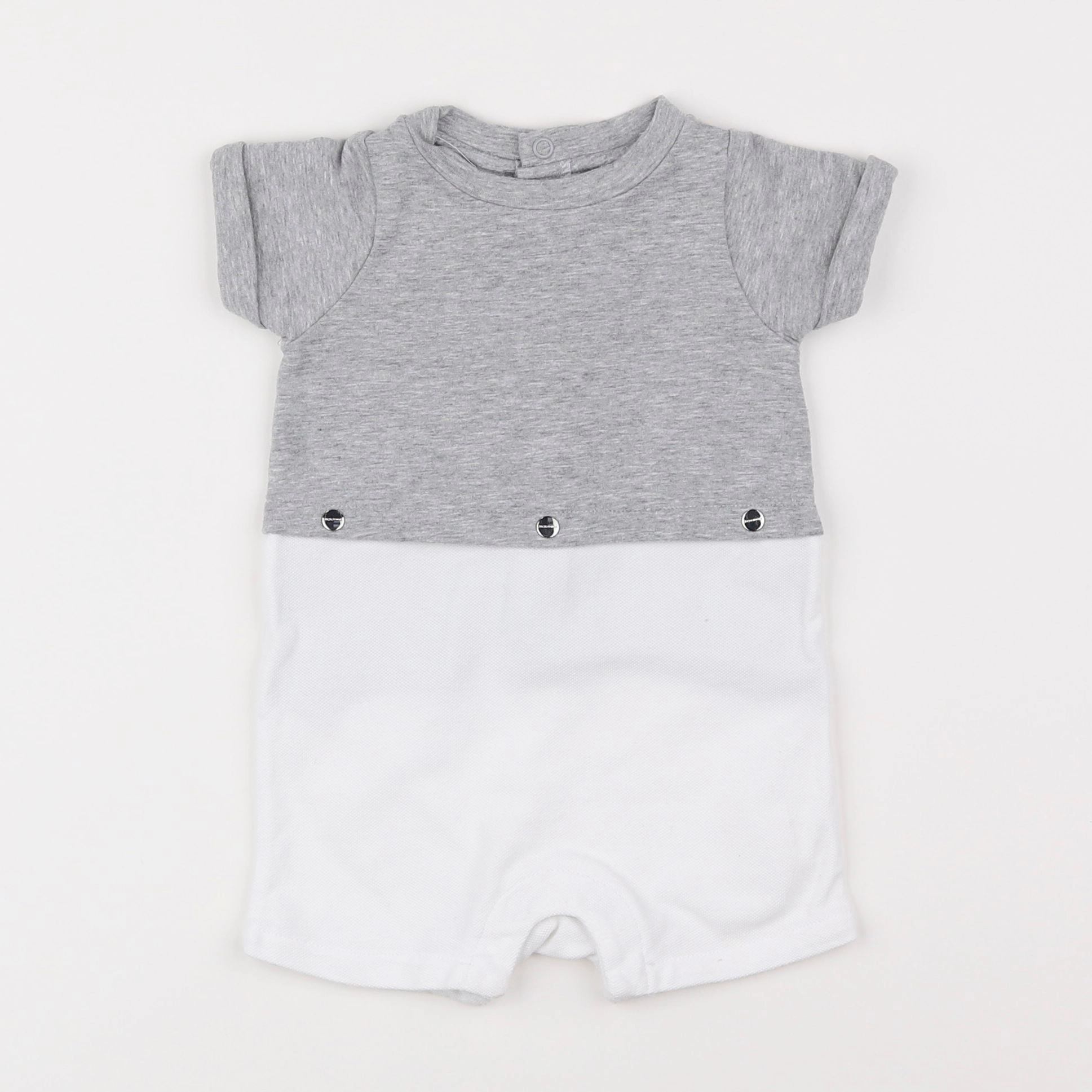Jacadi - combinaison gris - 6 mois
