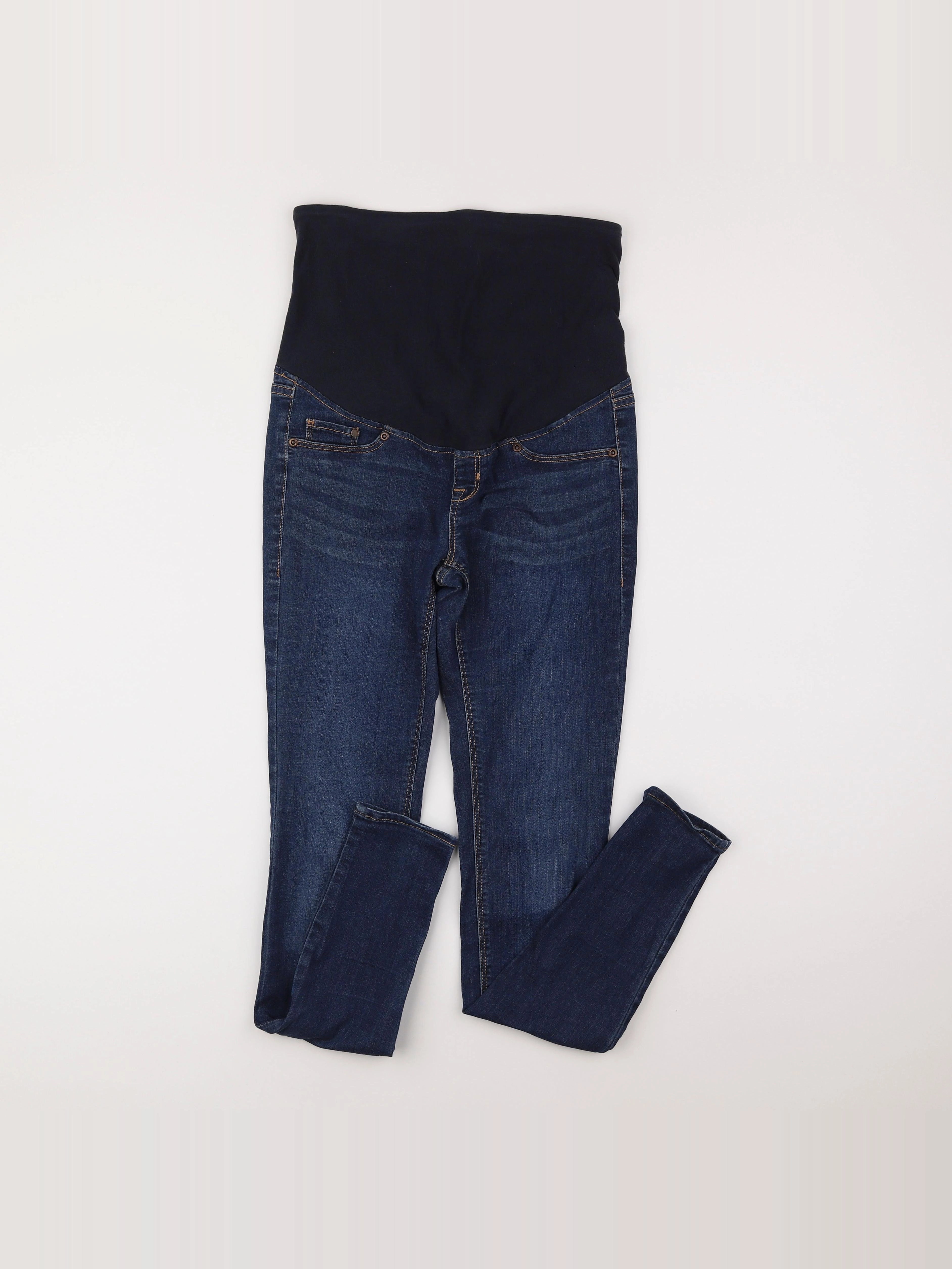 H&M - jean grossesse bleu - 36