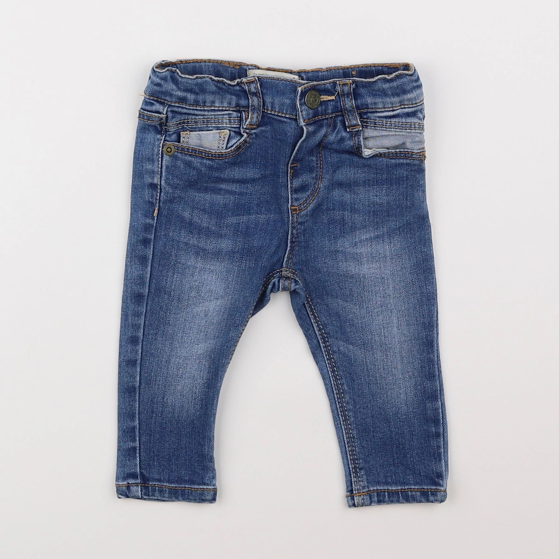 Zara - jean bleu - 3/6 mois